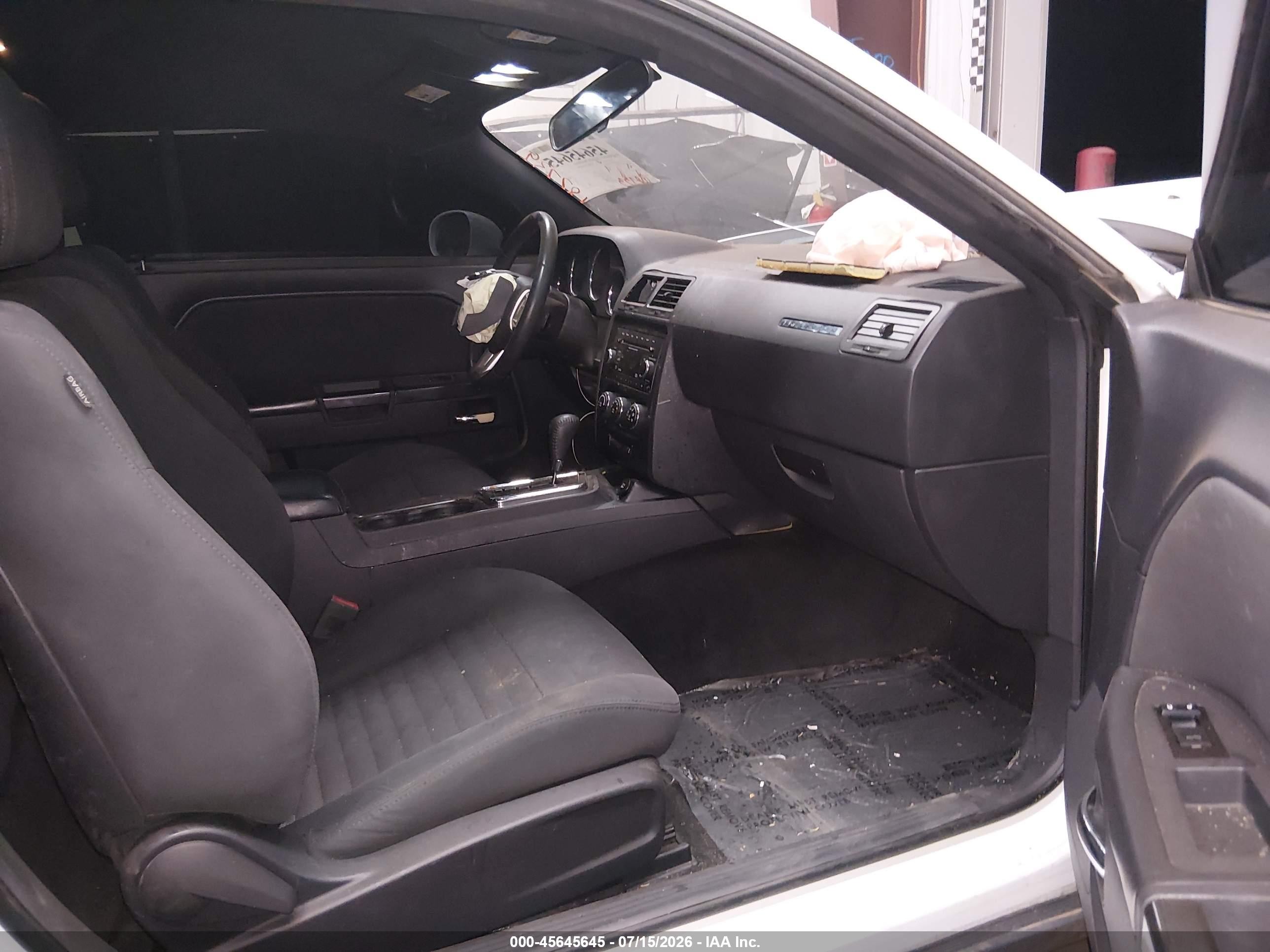 2013 Dodge Challenger Sxt White vin: 2C3CDYAG9DH501048