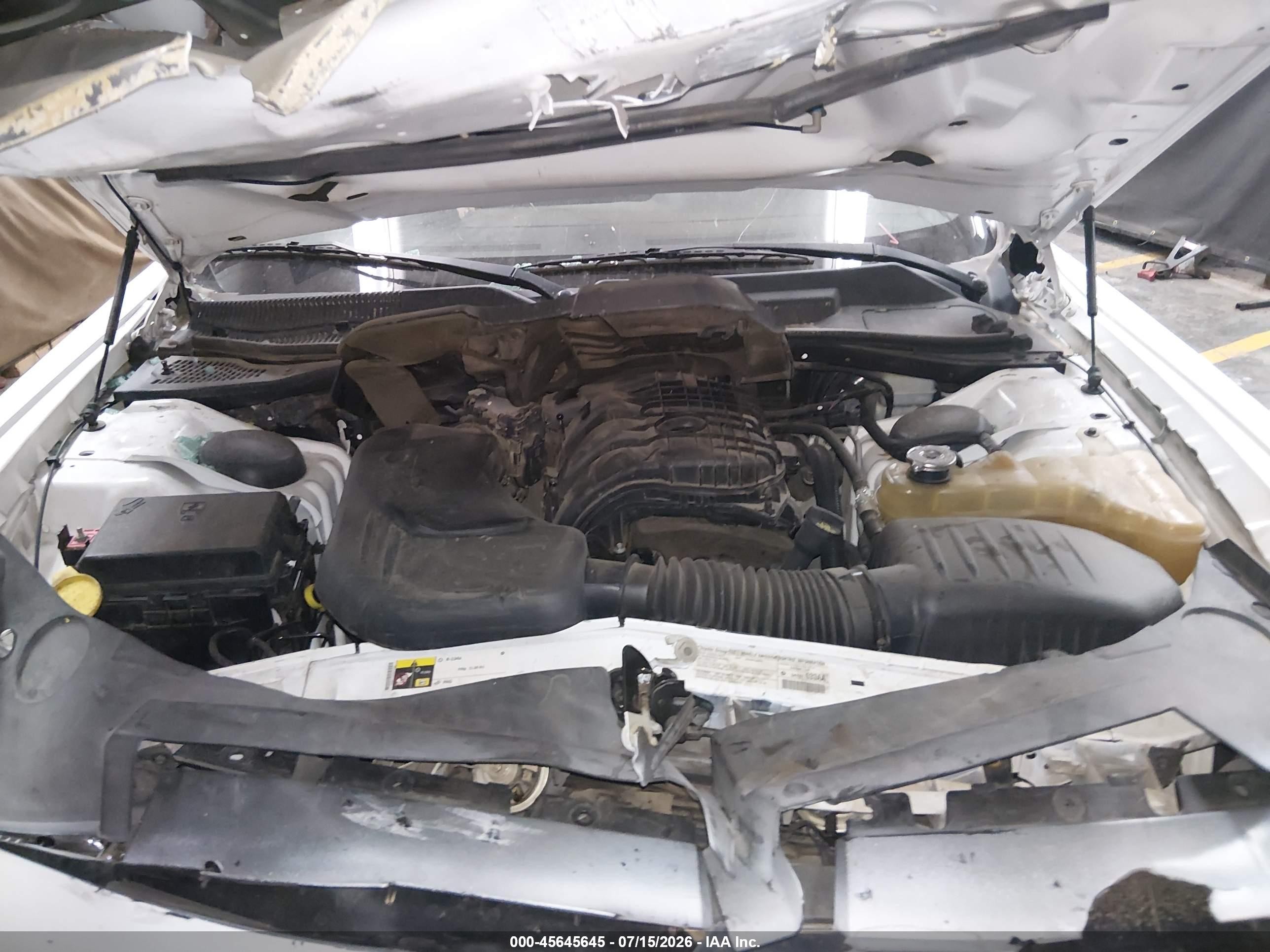 2013 Dodge Challenger Sxt White vin: 2C3CDYAG9DH501048