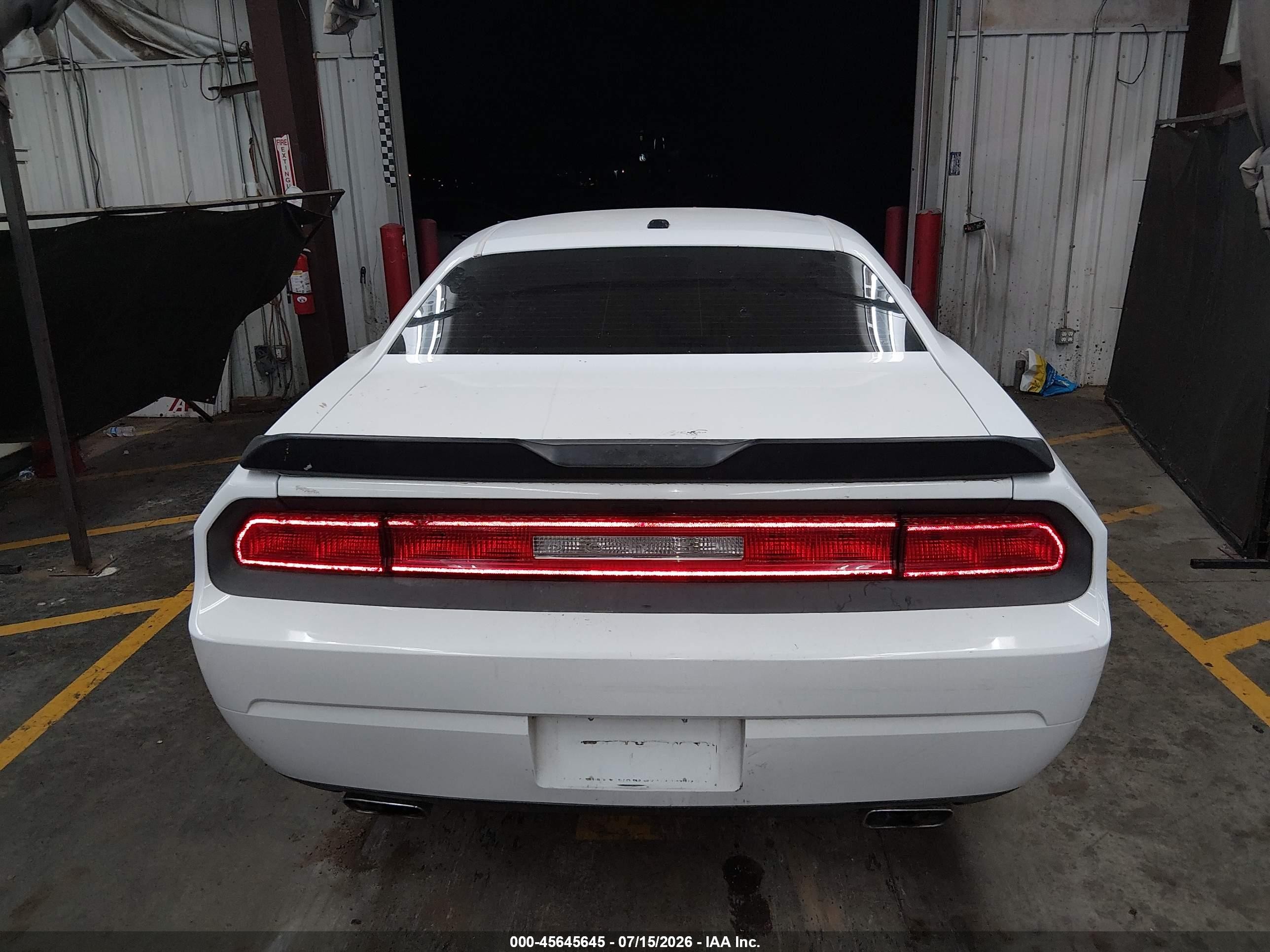 2013 Dodge Challenger Sxt White vin: 2C3CDYAG9DH501048