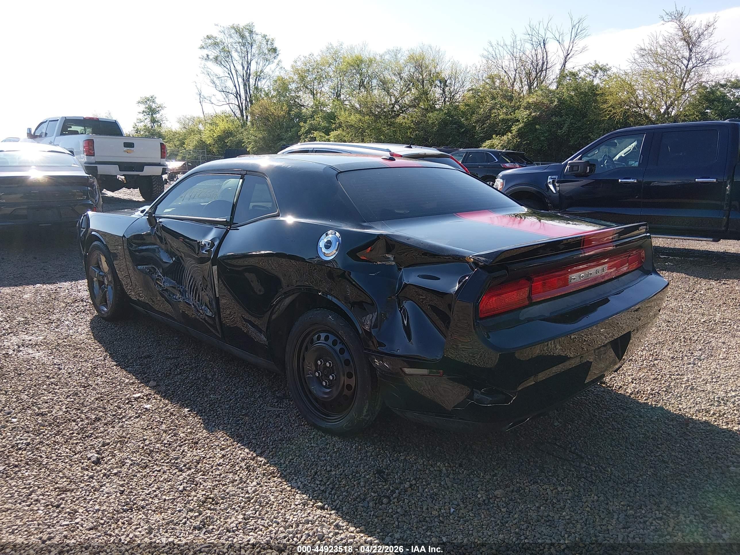 2013 Dodge Challenger Rallye Redline Black vin: 2C3CDYAG9DH520098
