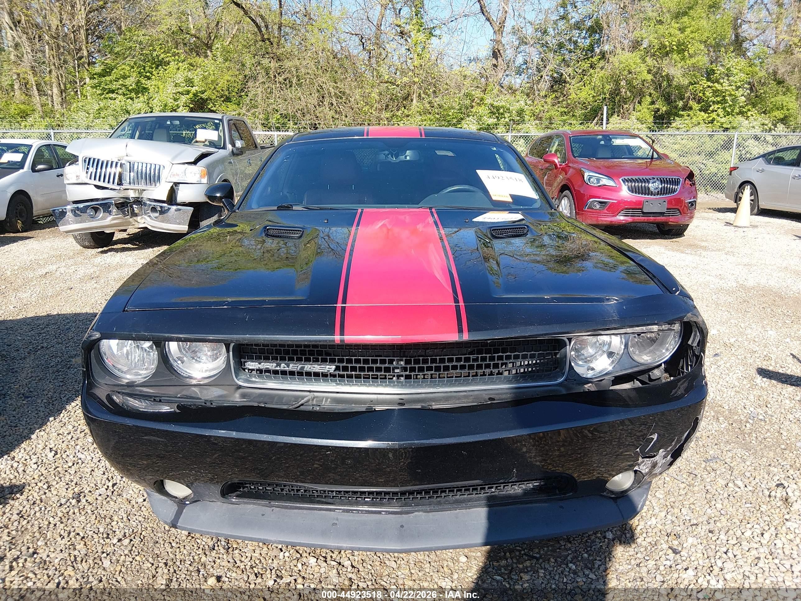 2013 Dodge Challenger Rallye Redline Black vin: 2C3CDYAG9DH520098