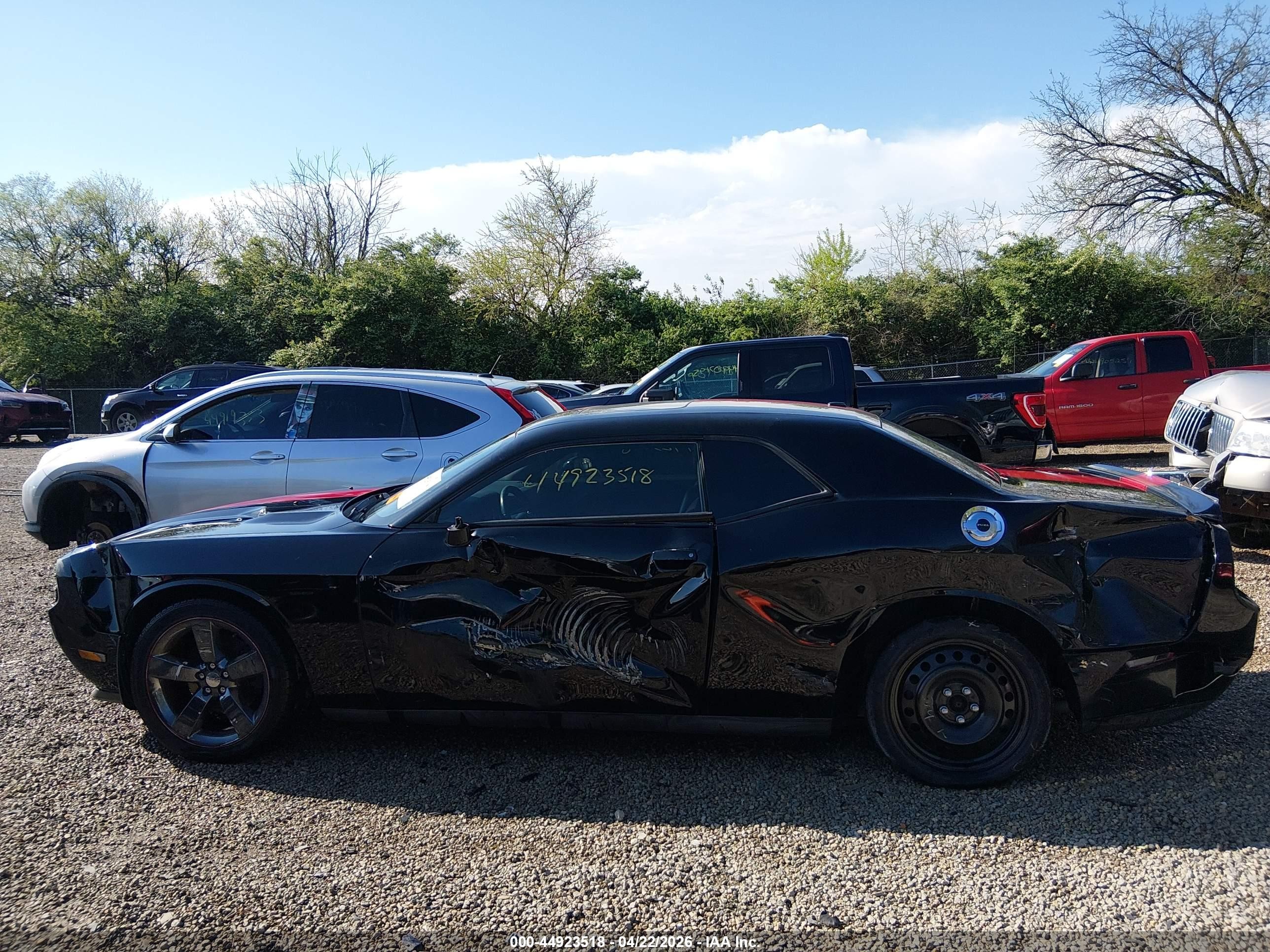 2013 Dodge Challenger Rallye Redline Black vin: 2C3CDYAG9DH520098
