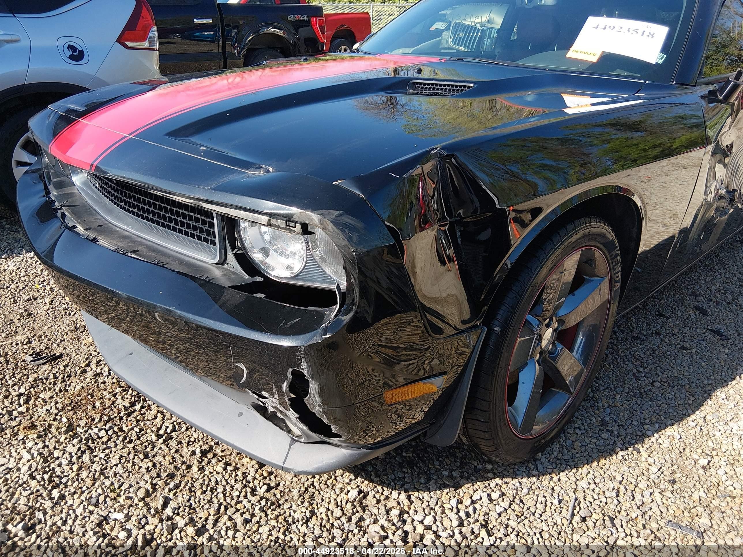 2013 Dodge Challenger Rallye Redline Black vin: 2C3CDYAG9DH520098