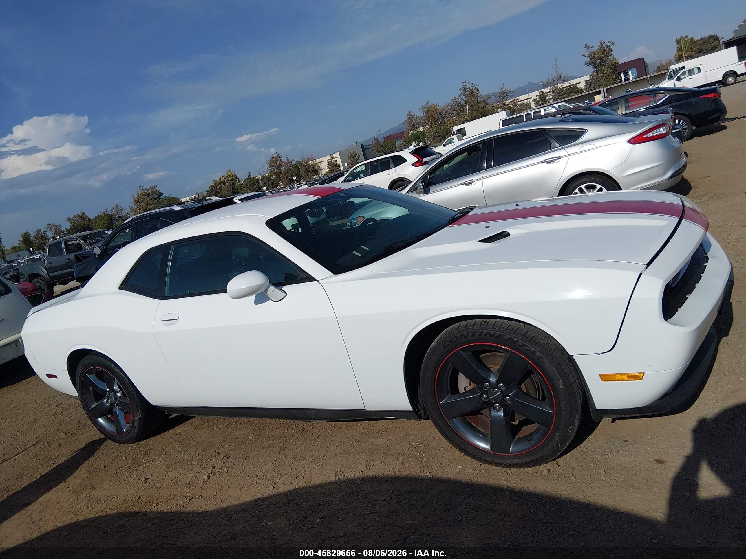 2013 Dodge Challenger Rallye Redline White vin: 2C3CDYAG9DH545017