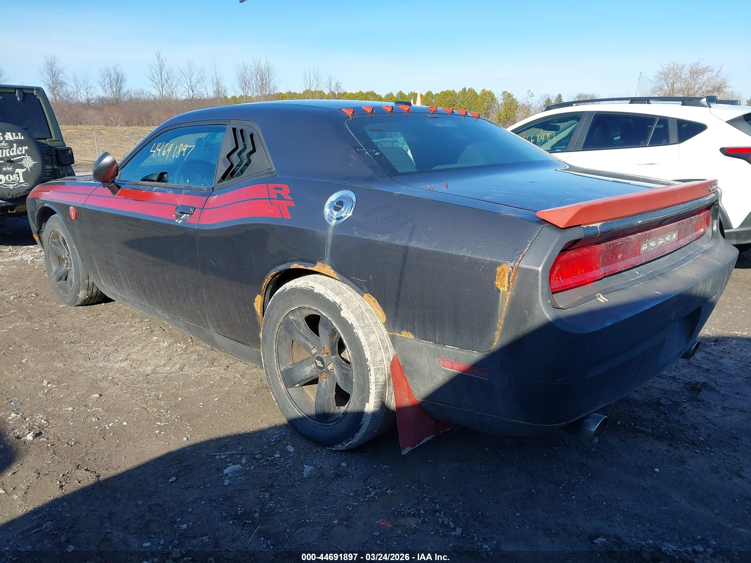 2013 Dodge Challenger Sxt Black vin: 2C3CDYAG9DH578664