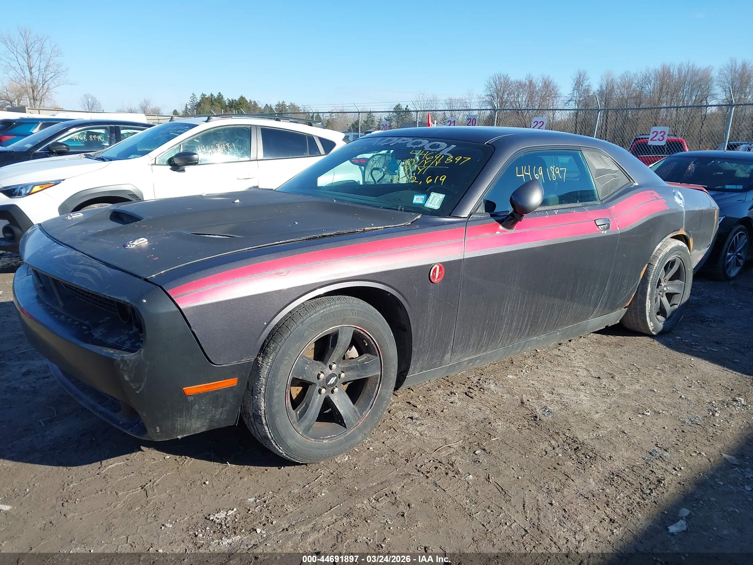 2013 Dodge Challenger Sxt Black vin: 2C3CDYAG9DH578664