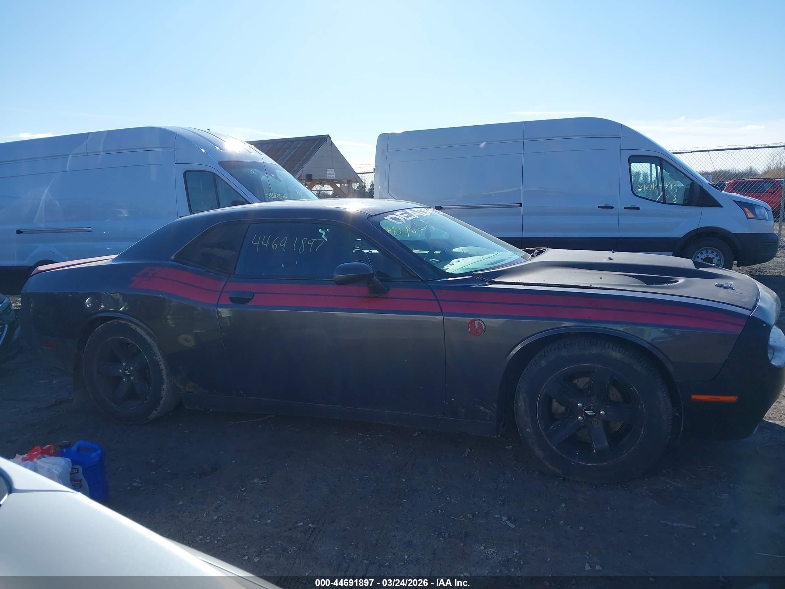 2013 Dodge Challenger Sxt Black vin: 2C3CDYAG9DH578664