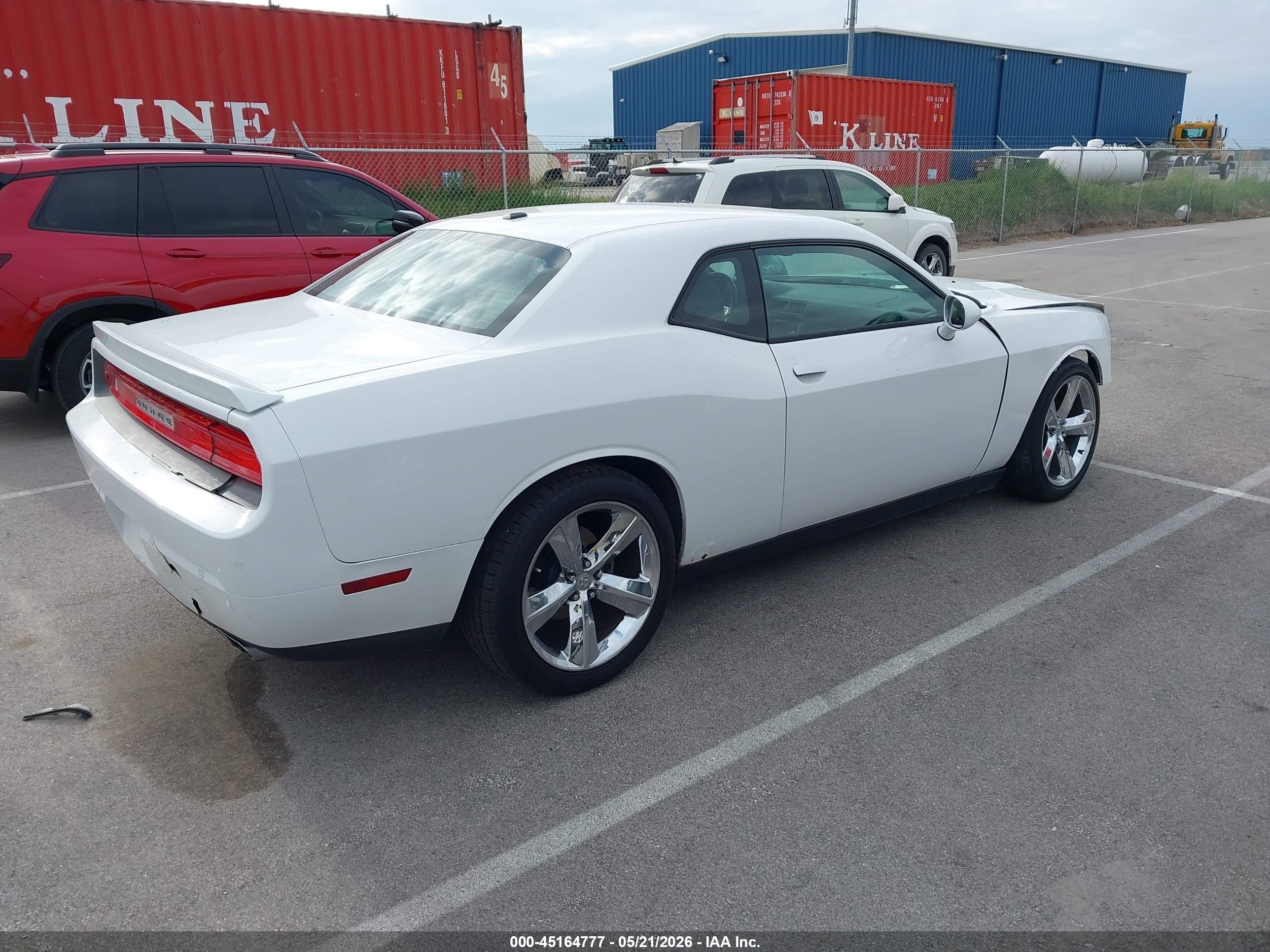 2013 Dodge Challenger Sxt Plus White vin: 2C3CDYAG9DH591401