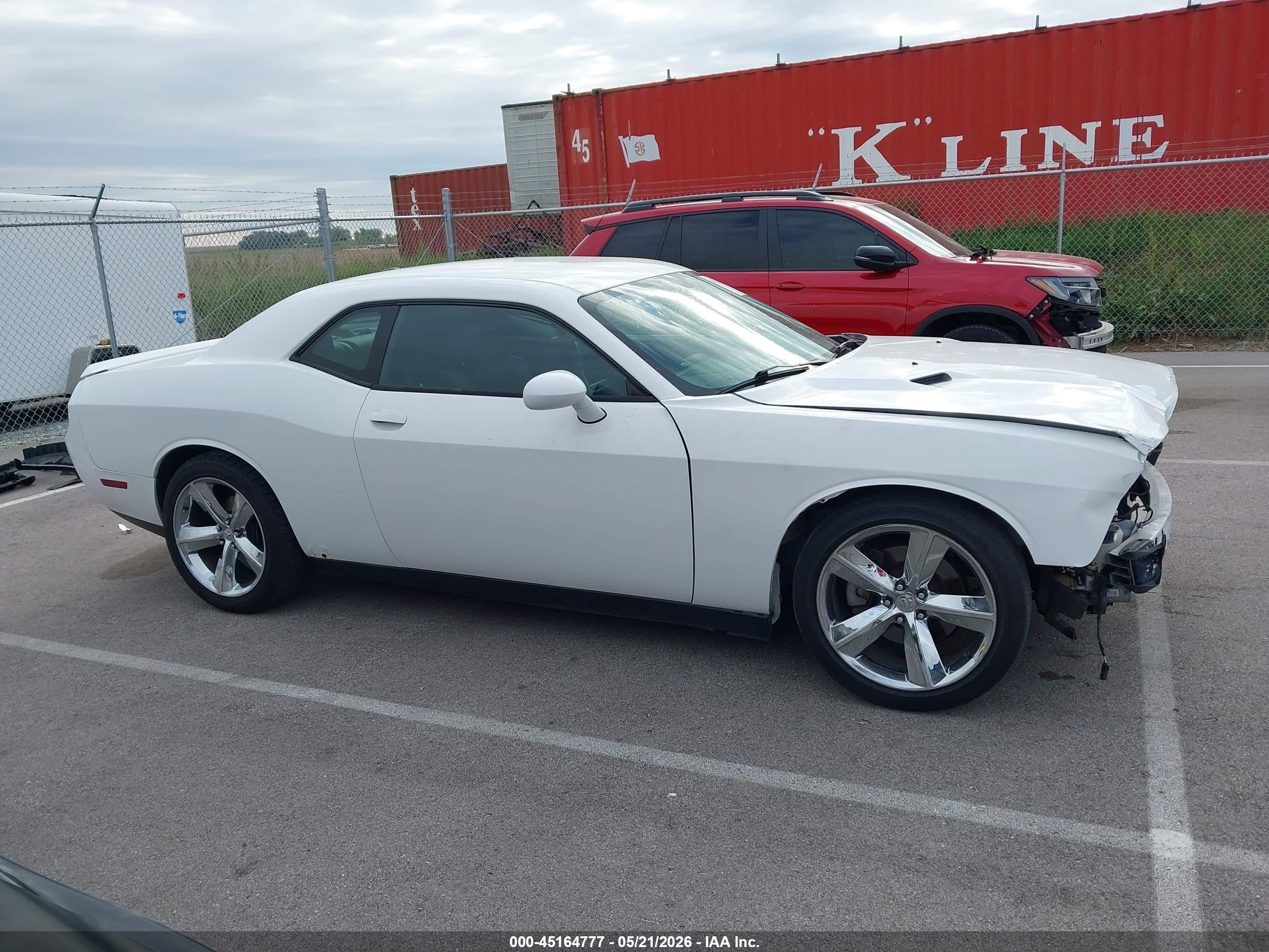 2013 Dodge Challenger Sxt Plus White vin: 2C3CDYAG9DH591401