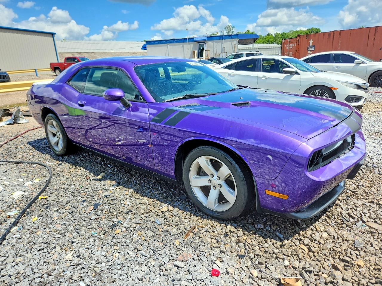 2013 Dodge Challenger Sxt Purple vin: 2C3CDYAG9DH596355