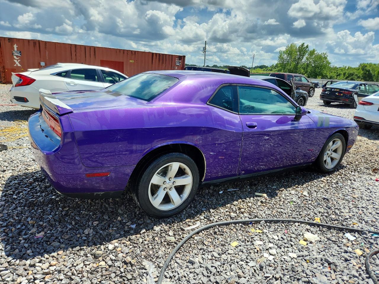 2013 Dodge Challenger Sxt Purple vin: 2C3CDYAG9DH596355