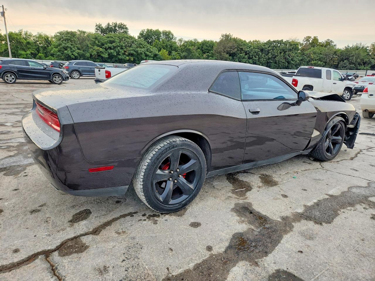 2013 Dodge Challenger Sxt Gray vin: 2C3CDYAG9DH665979