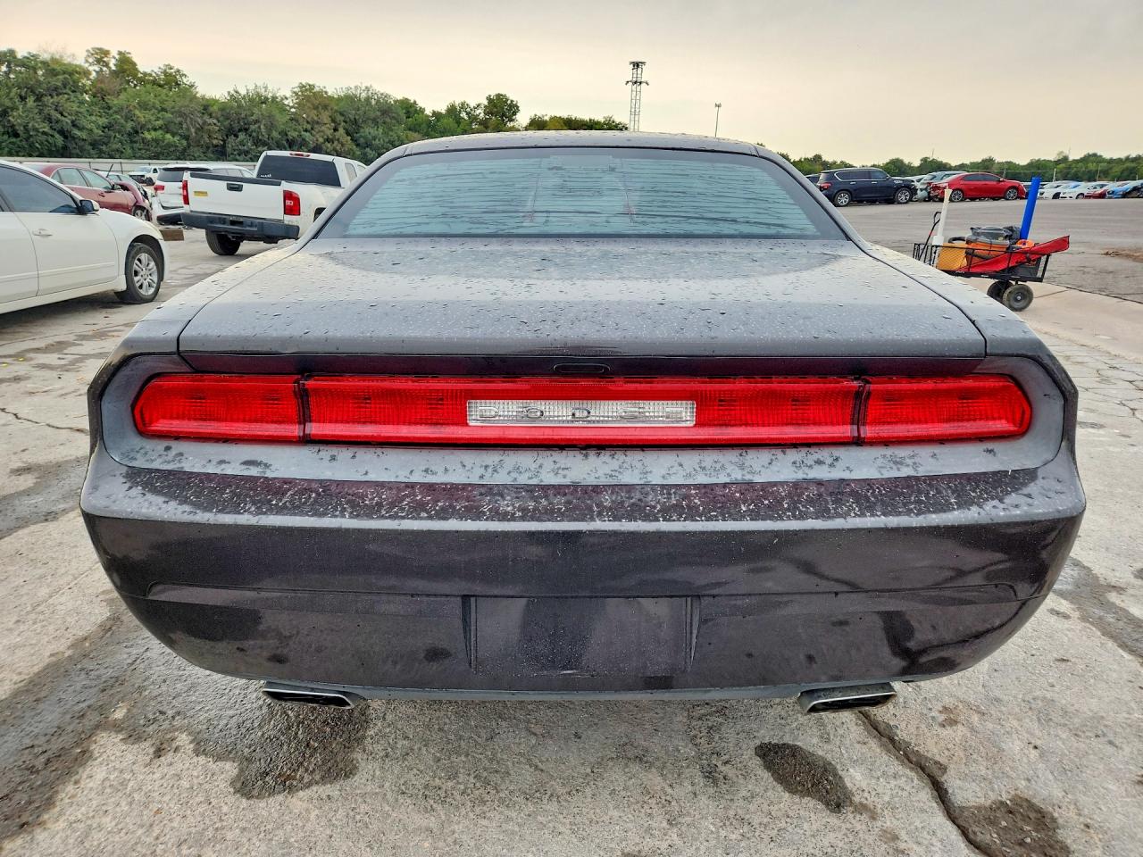 2013 Dodge Challenger Sxt Gray vin: 2C3CDYAG9DH665979