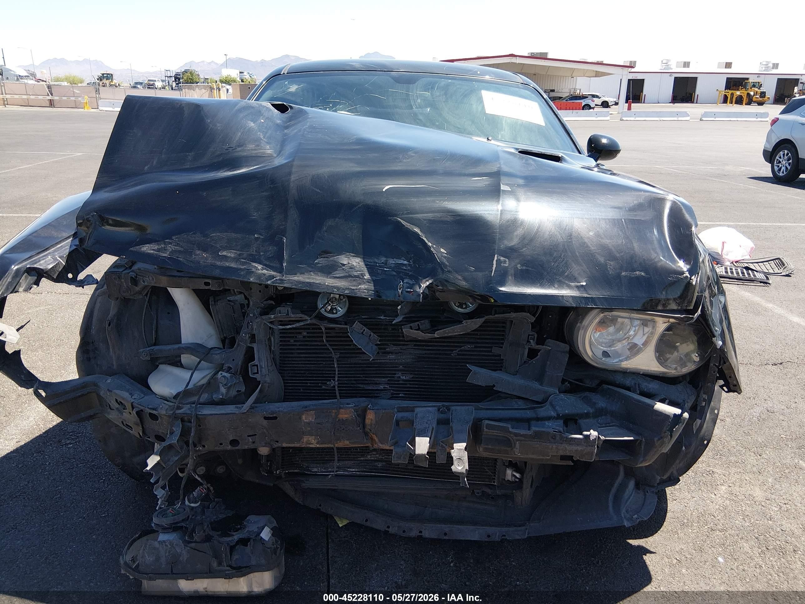 2013 Dodge Challenger Sxt Black vin: 2C3CDYAG9DH674343