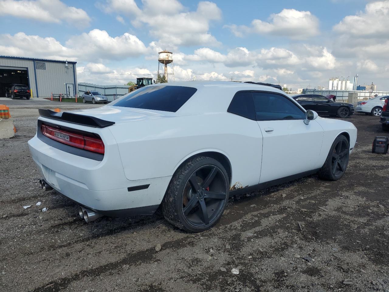 2014 Dodge Challenger Sxt White vin: 2C3CDYAG9EH126909
