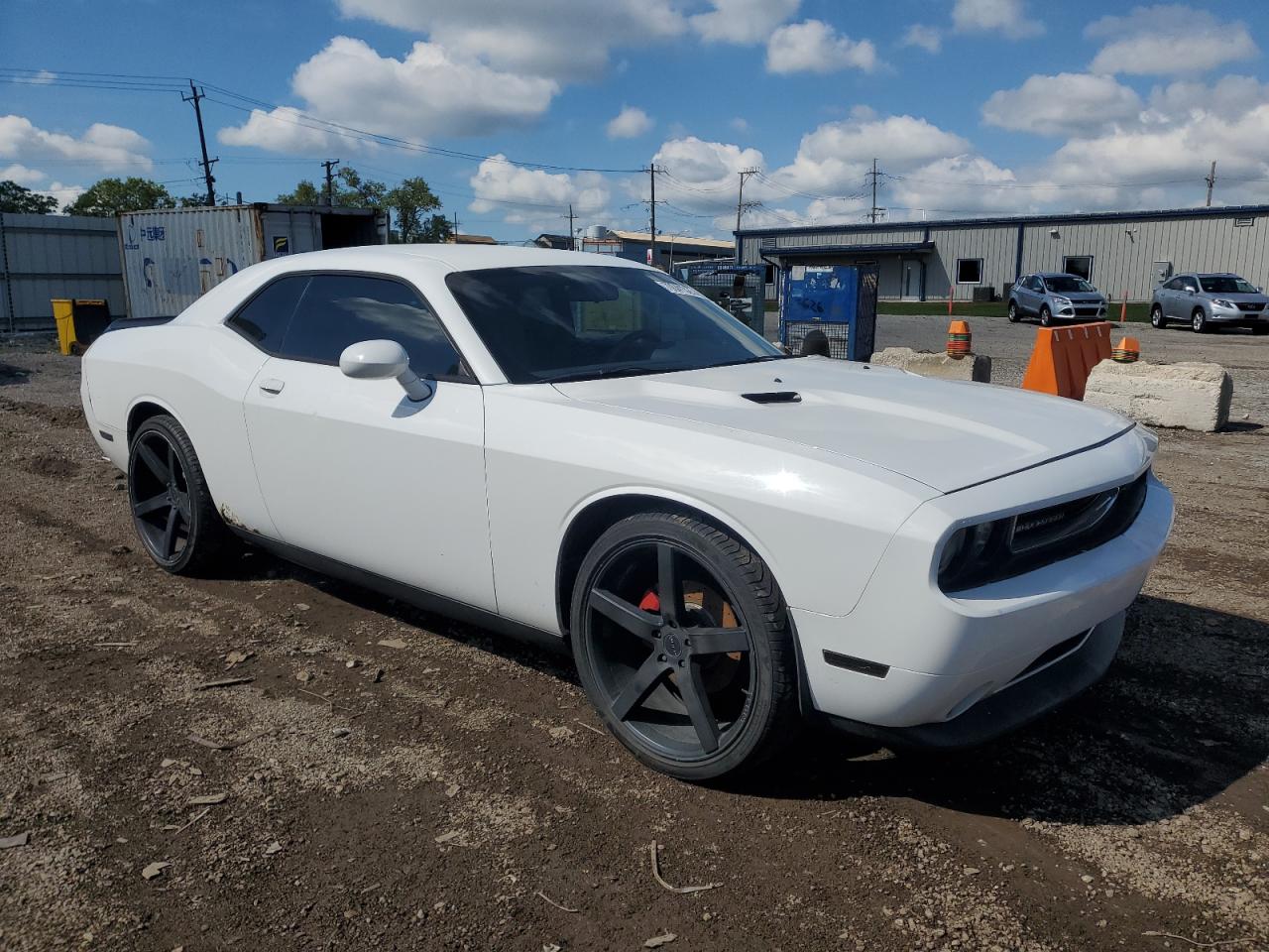 2014 Dodge Challenger Sxt White vin: 2C3CDYAG9EH126909