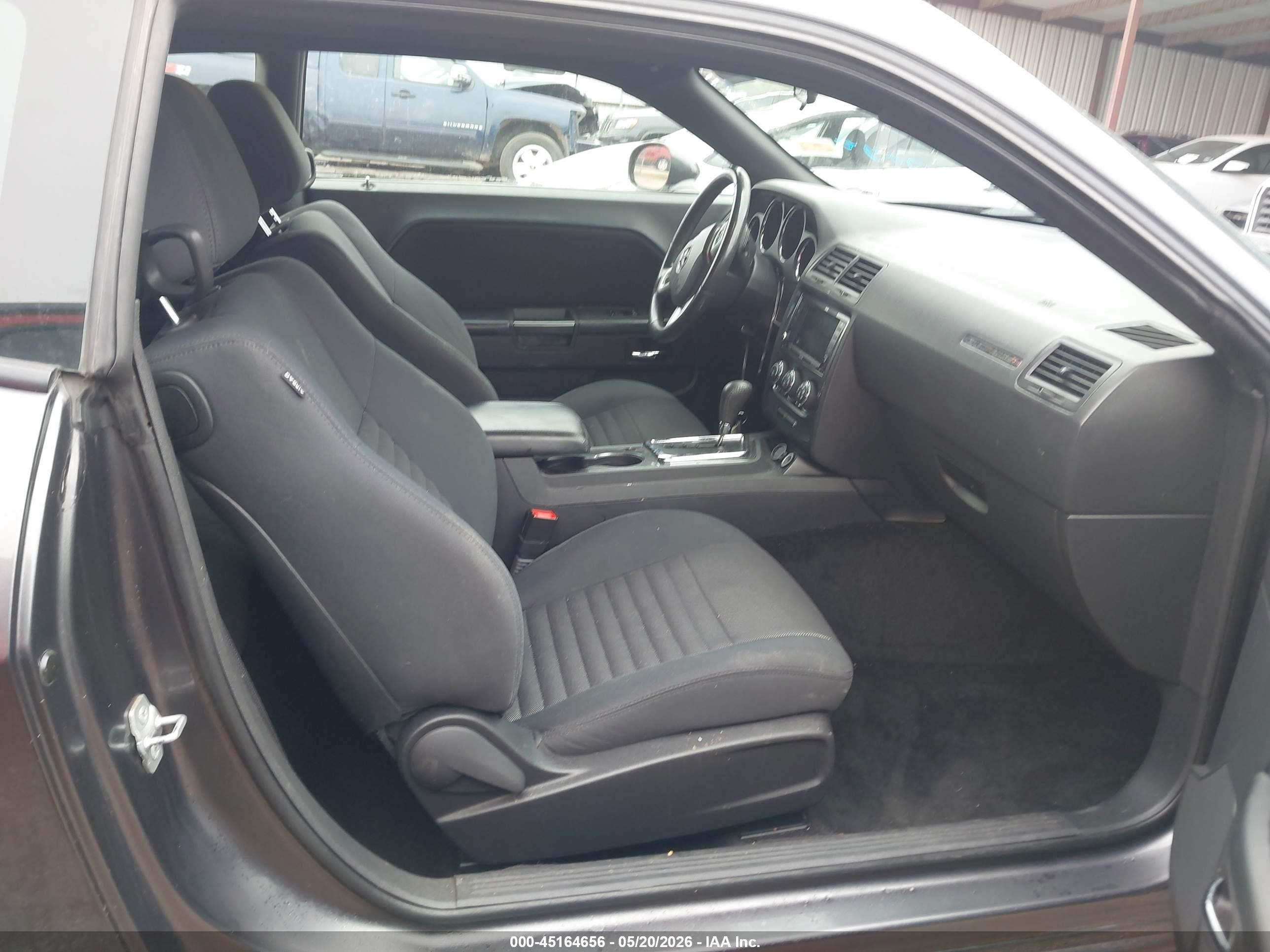 2014 Dodge Challenger Sxt Gray vin: 2C3CDYAG9EH153334