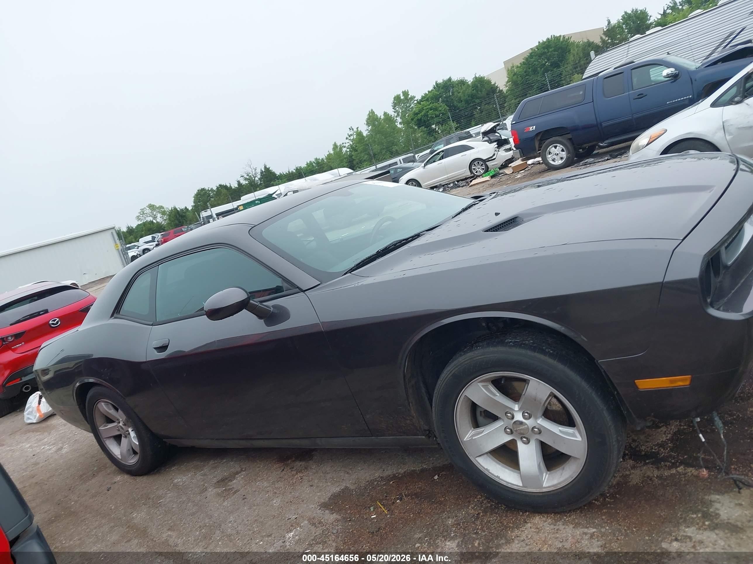 2014 Dodge Challenger Sxt Gray vin: 2C3CDYAG9EH153334