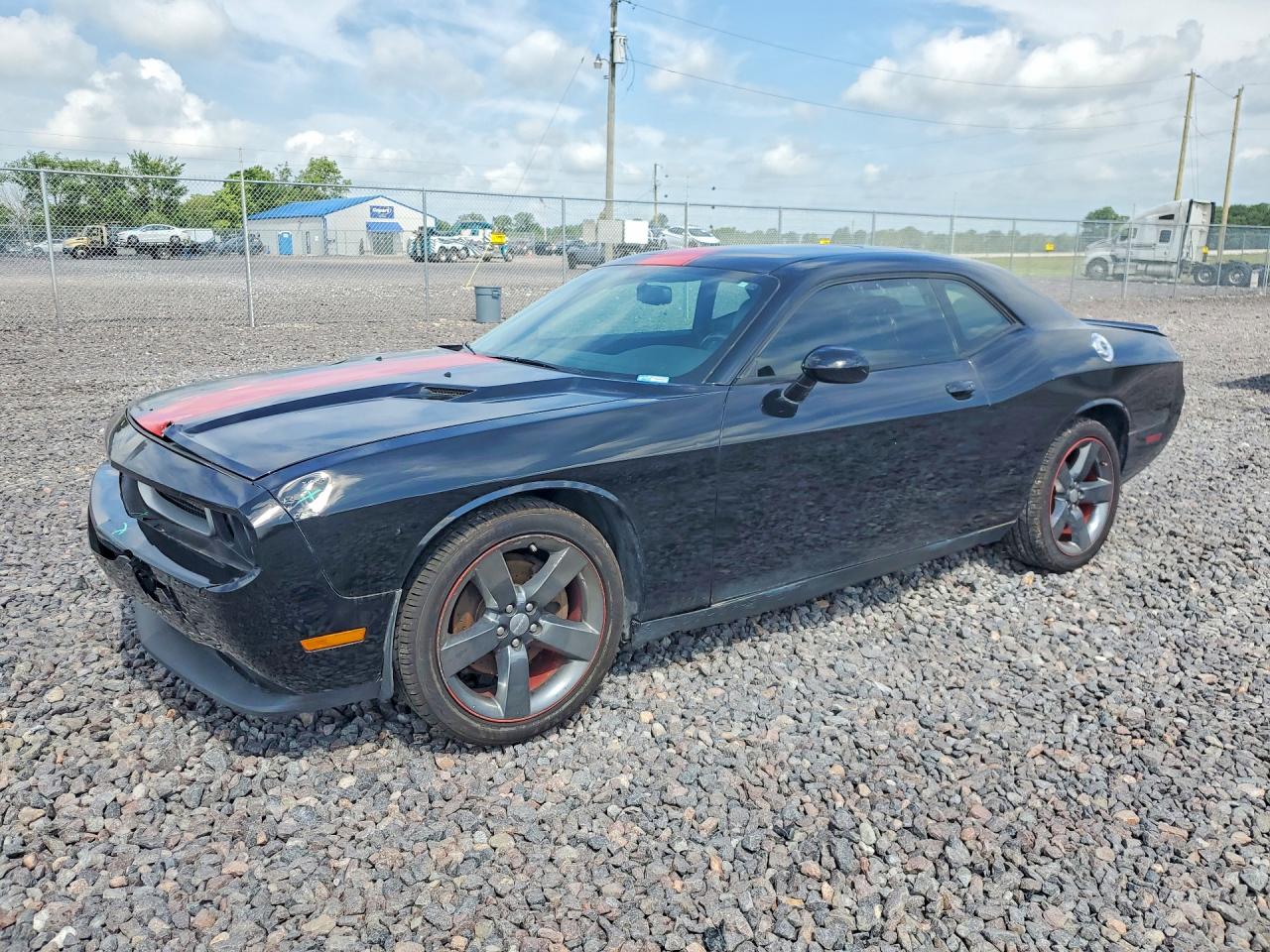 2014 Dodge Challenger Sxt Black vin: 2C3CDYAG9EH158341