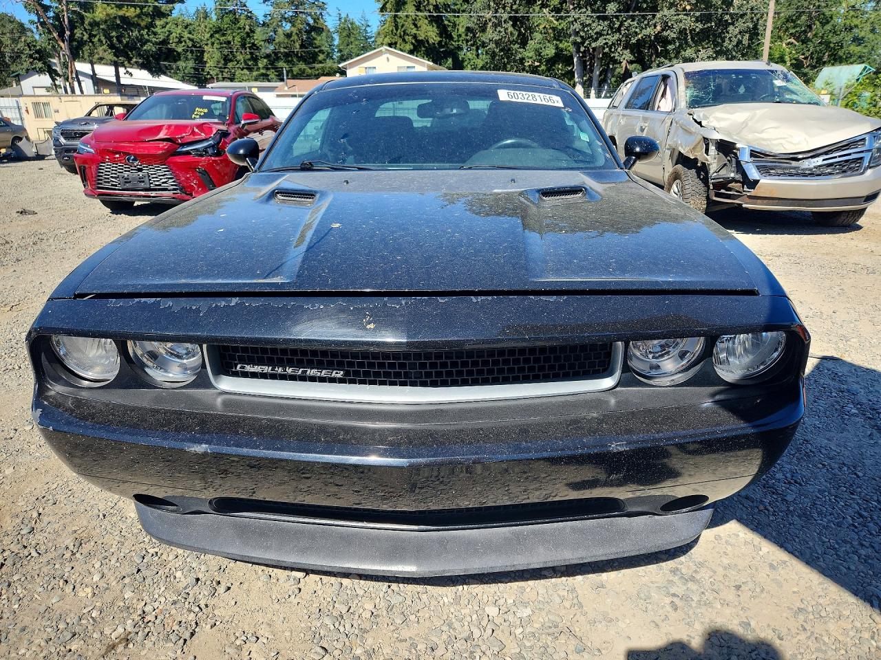 2014 Dodge Challenger Sxt Black vin: 2C3CDYAG9EH187094