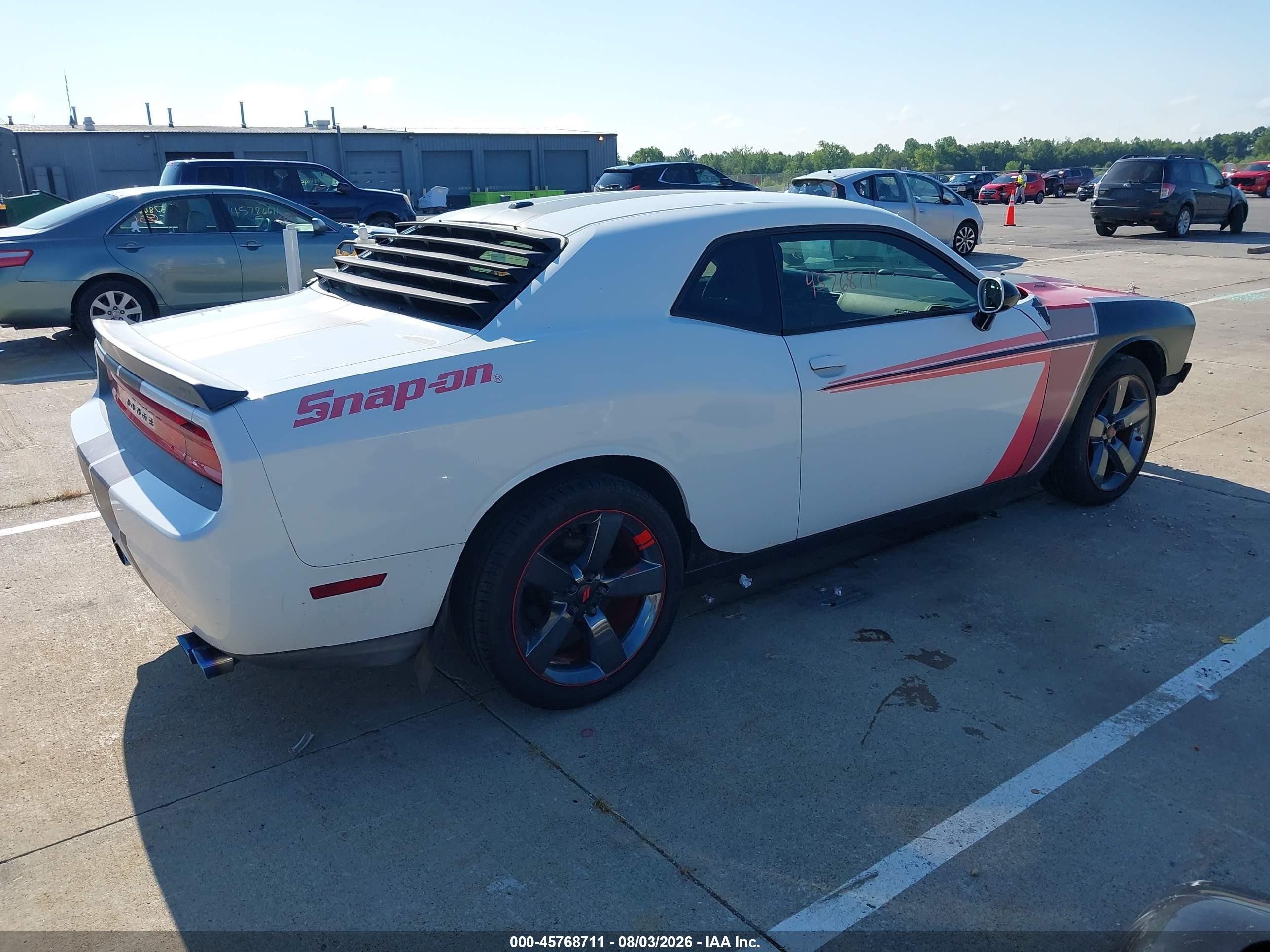 2014 Dodge Challenger Sxt White vin: 2C3CDYAG9EH285820