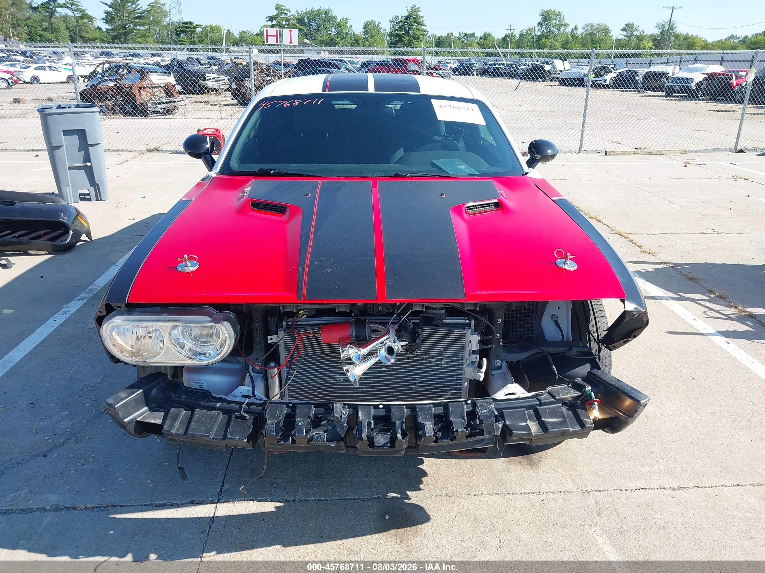 2014 Dodge Challenger Sxt White vin: 2C3CDYAG9EH285820