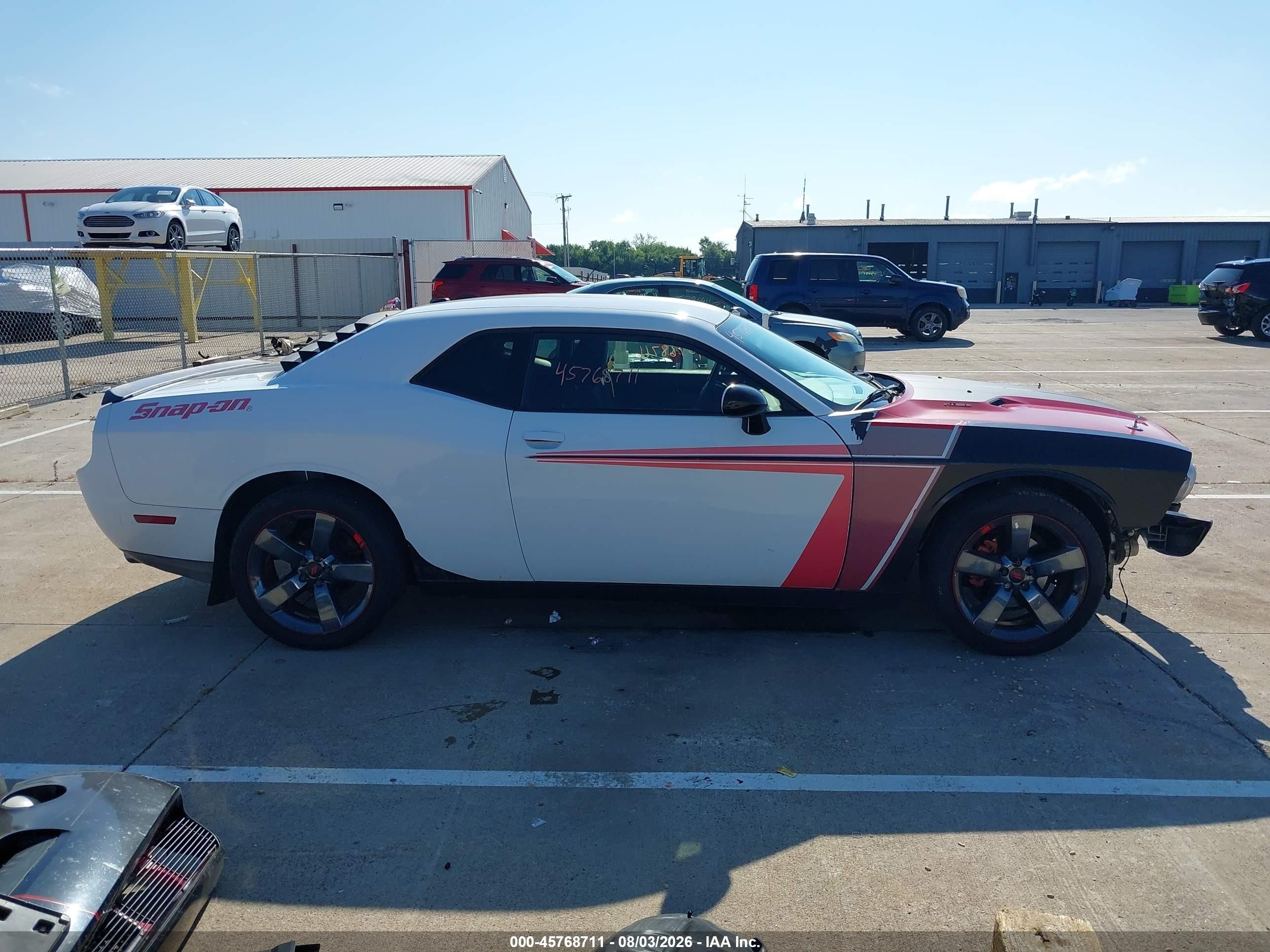 2014 Dodge Challenger Sxt White vin: 2C3CDYAG9EH285820