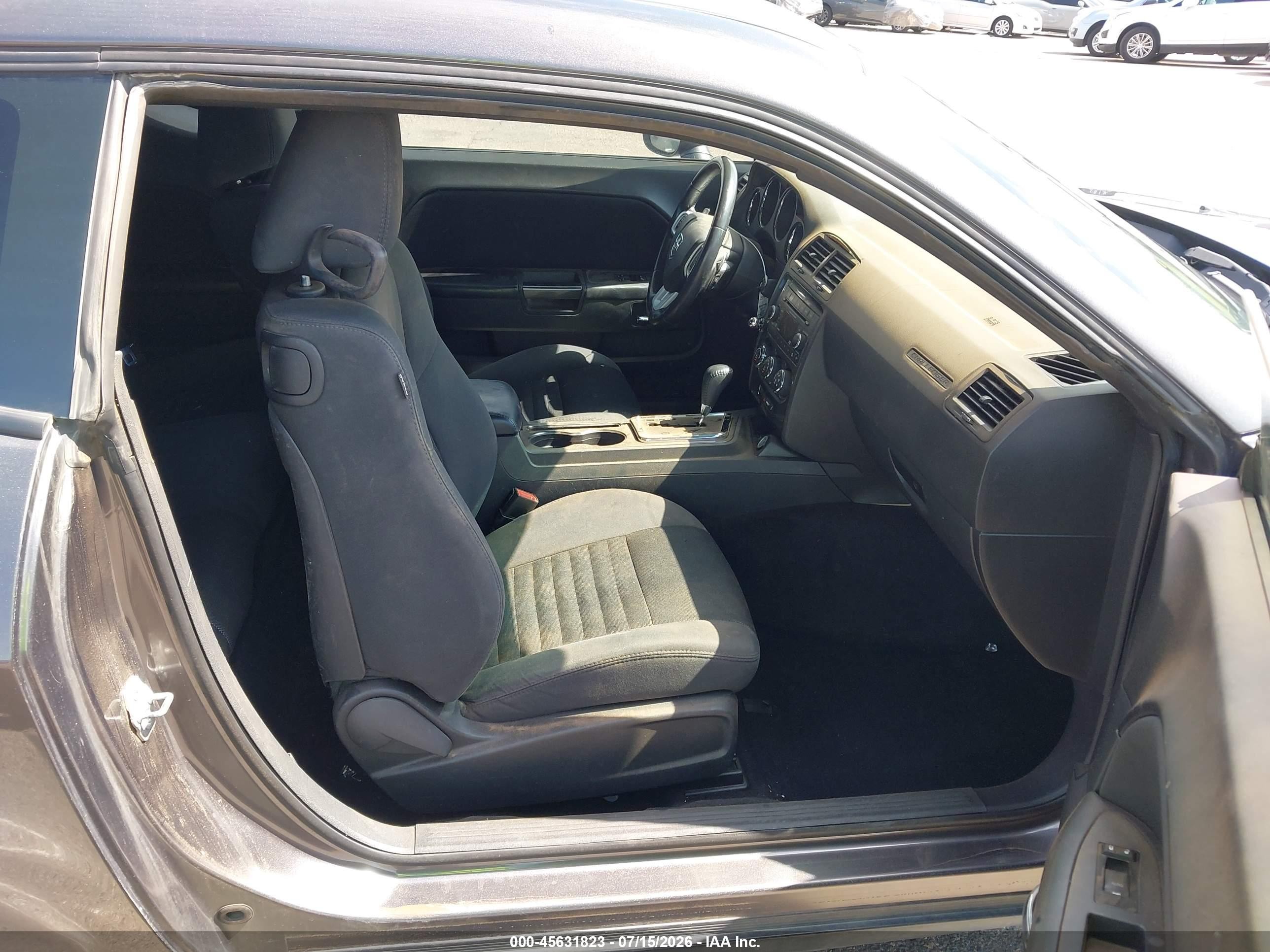 2014 Dodge Challenger Sxt Gray vin: 2C3CDYAG9EH298423