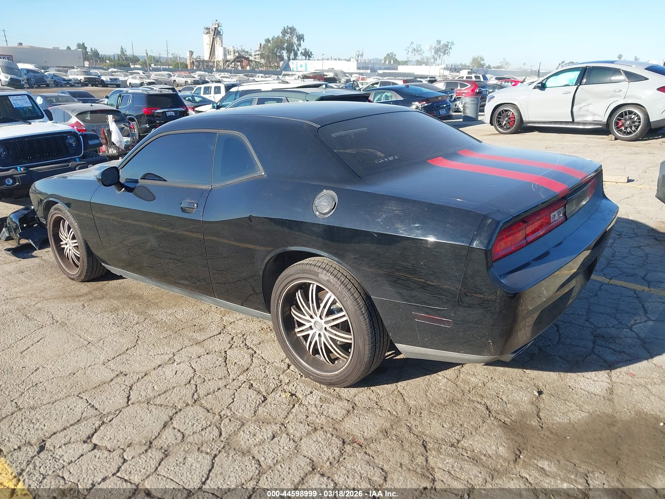 2014 Dodge Challenger Sxt Black vin: 2C3CDYAG9EH313096