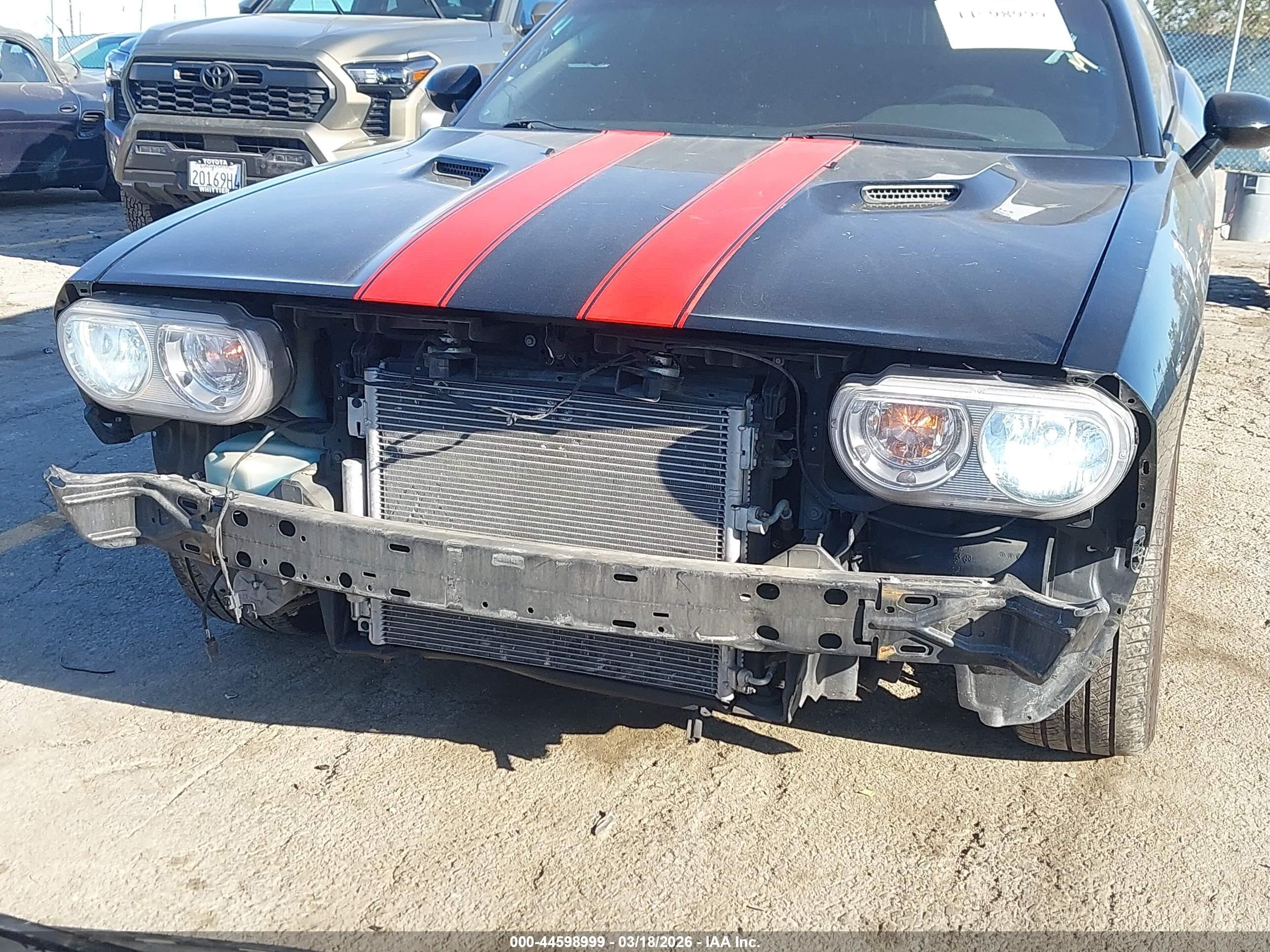 2014 Dodge Challenger Sxt Black vin: 2C3CDYAG9EH313096