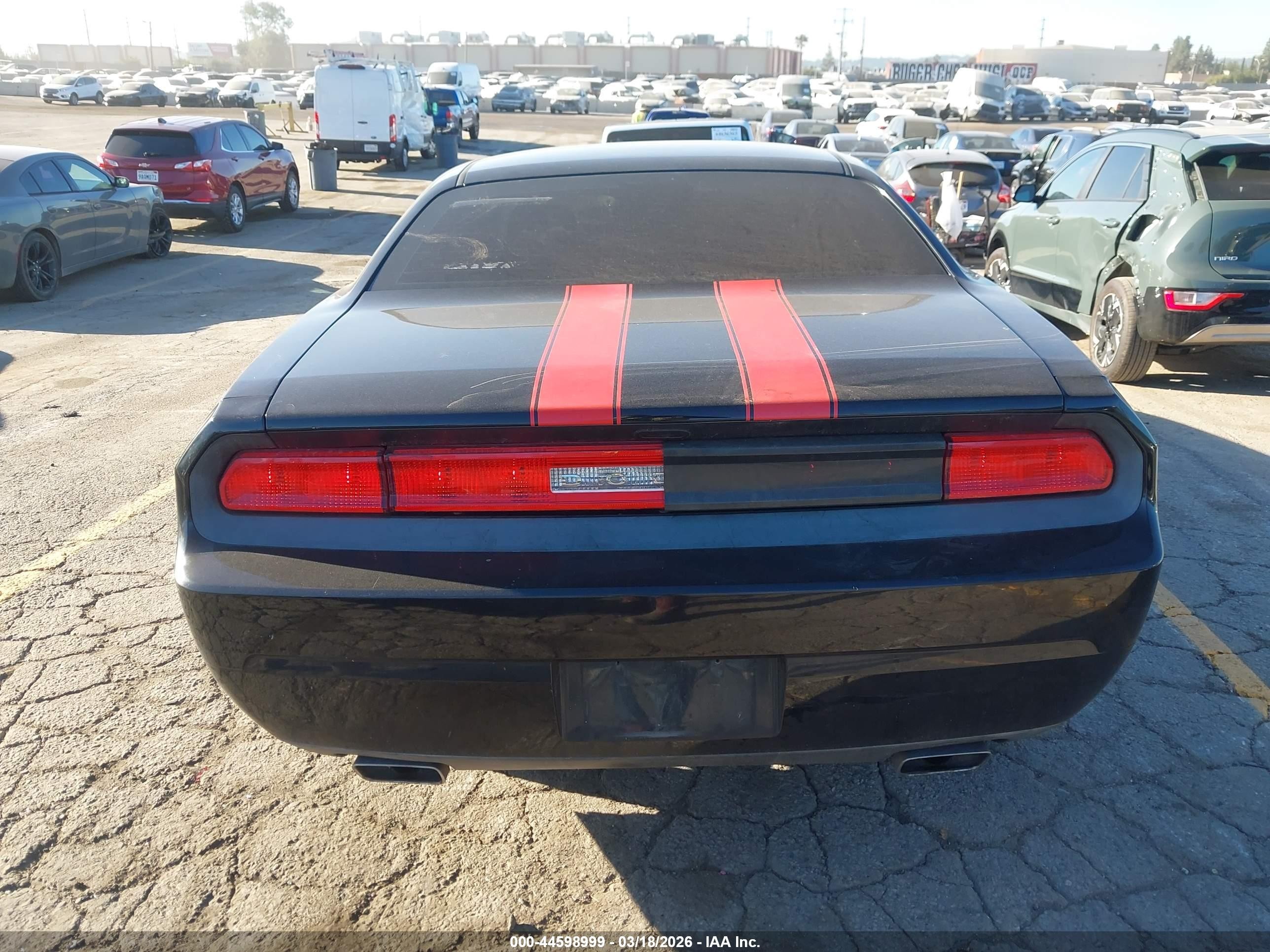2014 Dodge Challenger Sxt Black vin: 2C3CDYAG9EH313096