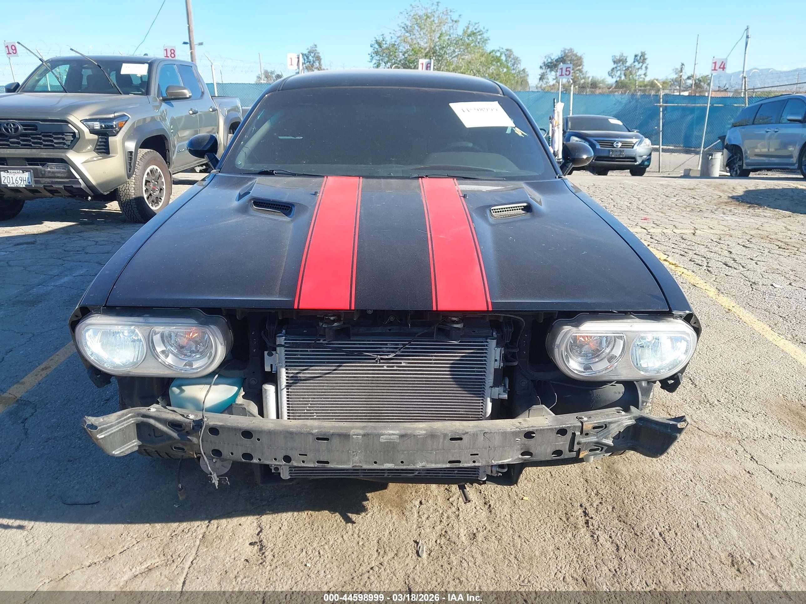 2014 Dodge Challenger Sxt Black vin: 2C3CDYAG9EH313096