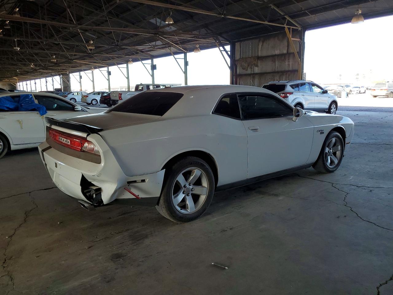 2012 Dodge Challenger Sxt Белый vin: 2C3CDYAGXCH186274
