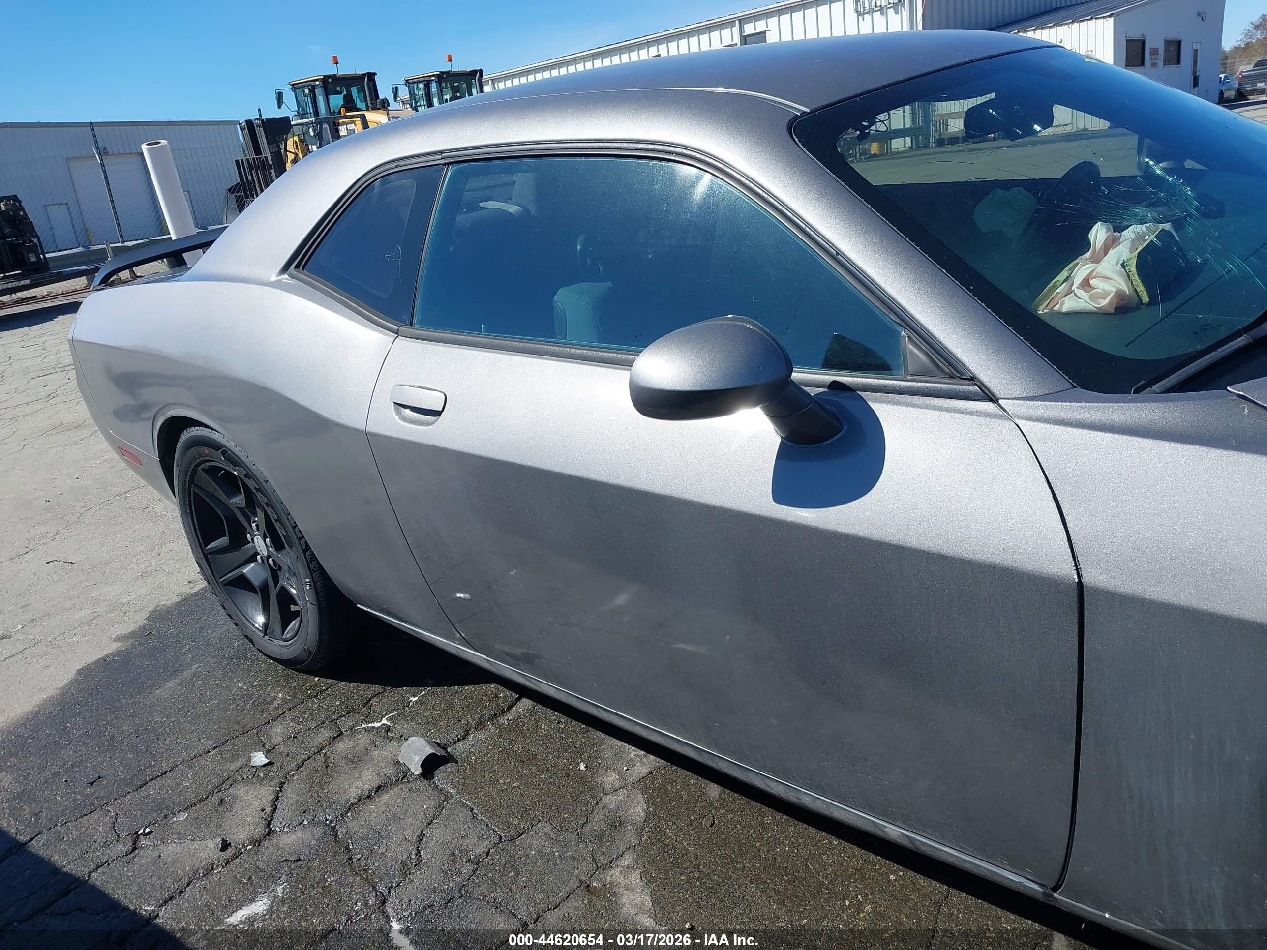 2012 Dodge Challenger Sxt Серый vin: 2C3CDYAGXCH186811