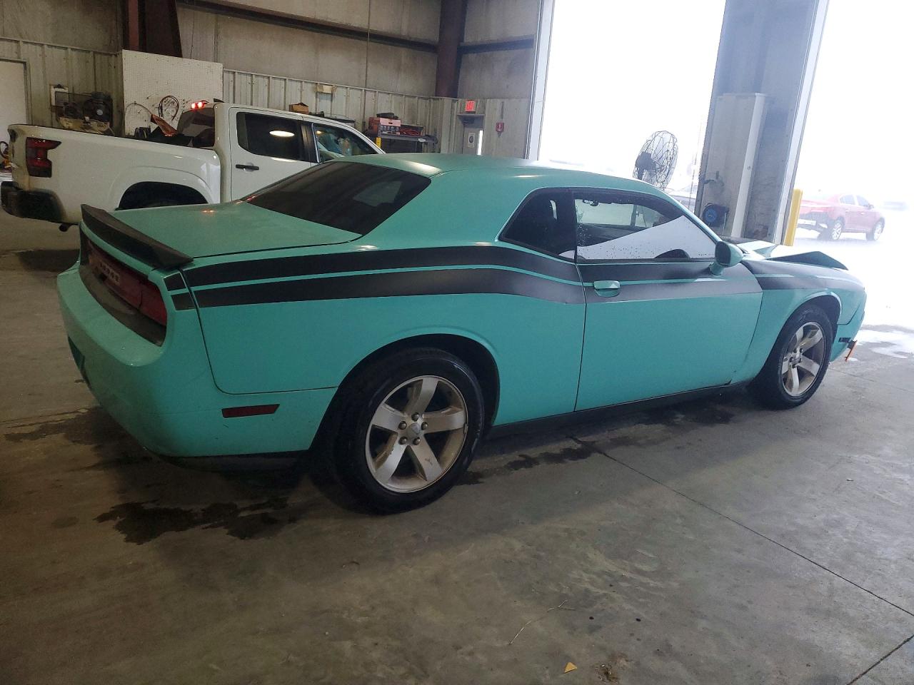 2012 Dodge Challenger Sxt Turquoise vin: 2C3CDYAGXCH254377