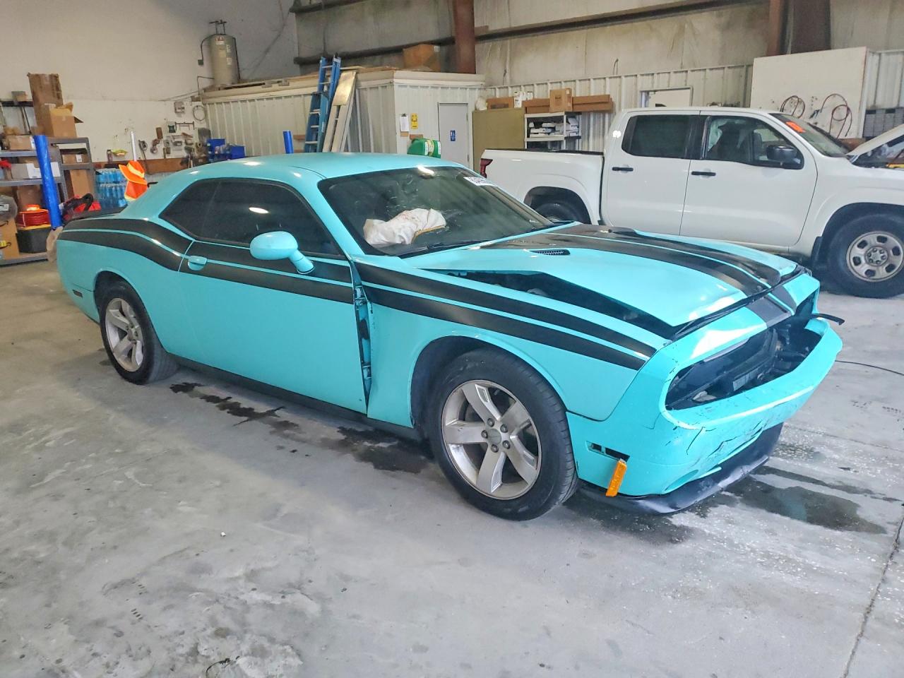2012 Dodge Challenger Sxt Turquoise vin: 2C3CDYAGXCH254377