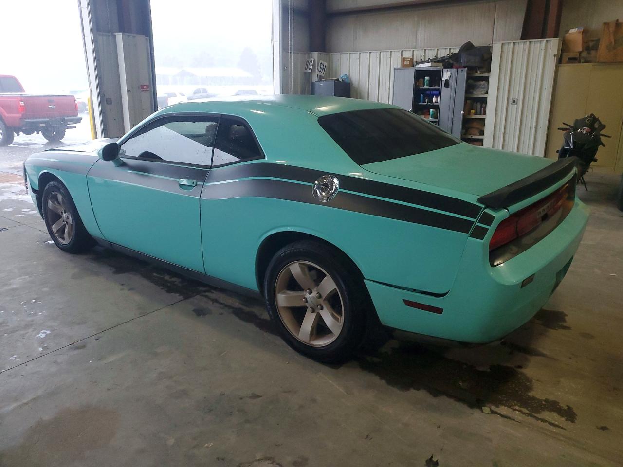 2012 Dodge Challenger Sxt Turquoise vin: 2C3CDYAGXCH254377