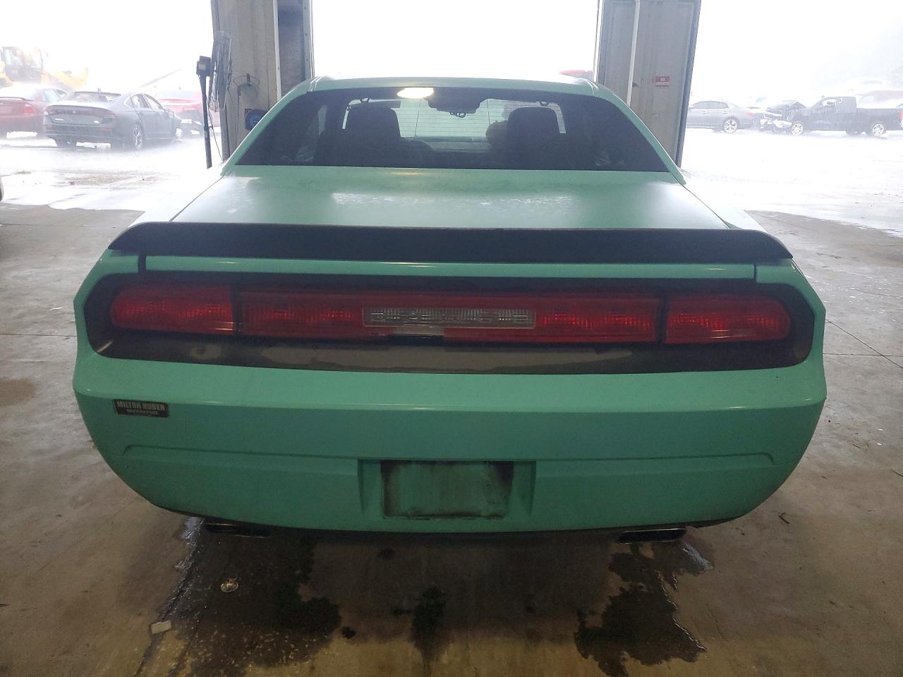 2012 Dodge Challenger Sxt Turquoise vin: 2C3CDYAGXCH254377