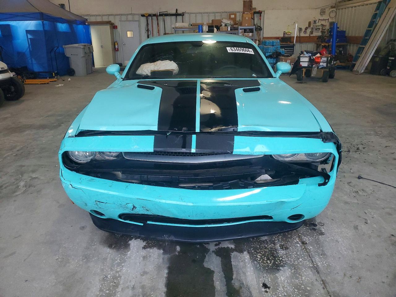 2012 Dodge Challenger Sxt Turquoise vin: 2C3CDYAGXCH254377