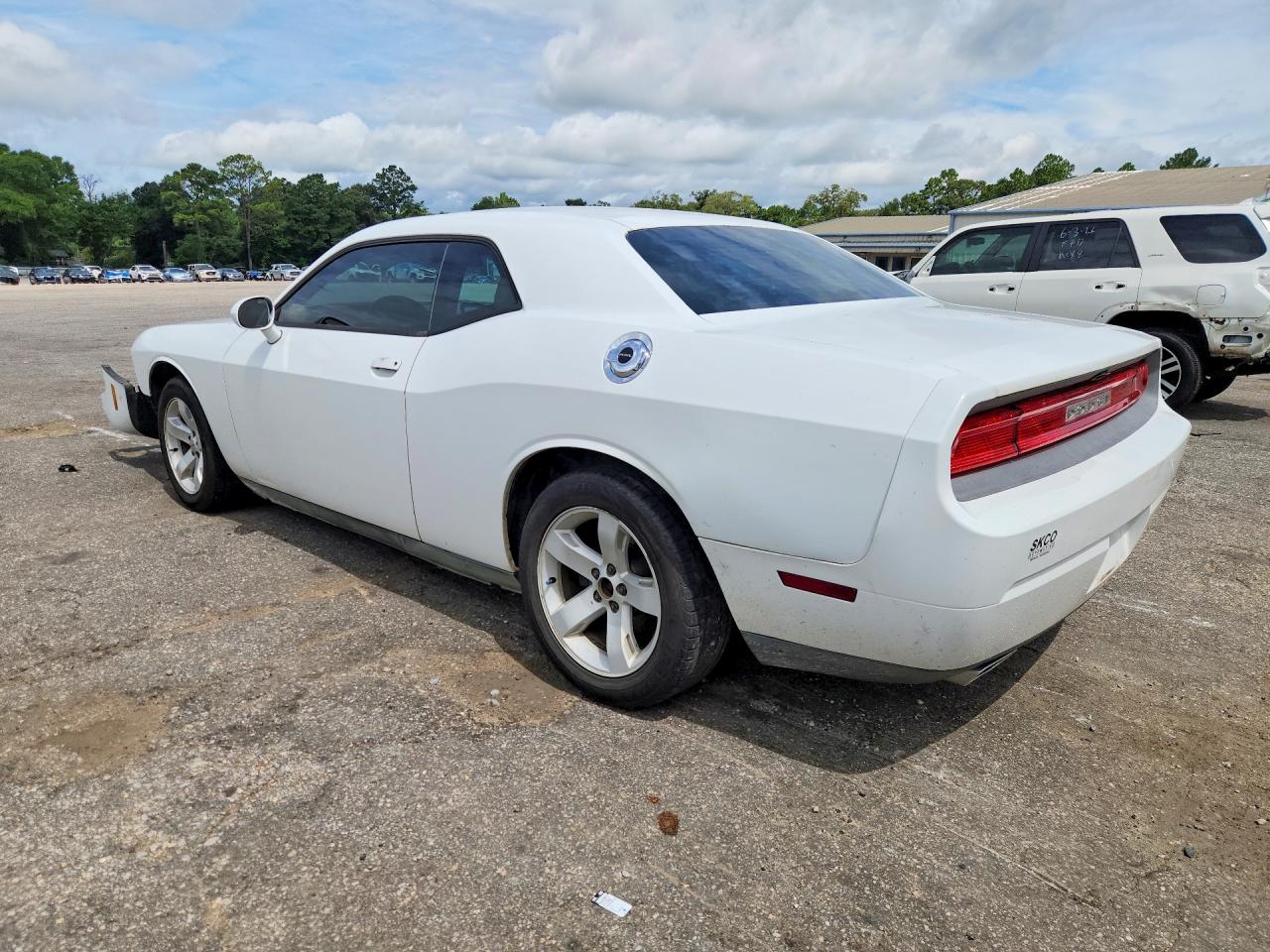 2013 Dodge Challenger Sxt White vin: 2C3CDYAGXDH517937