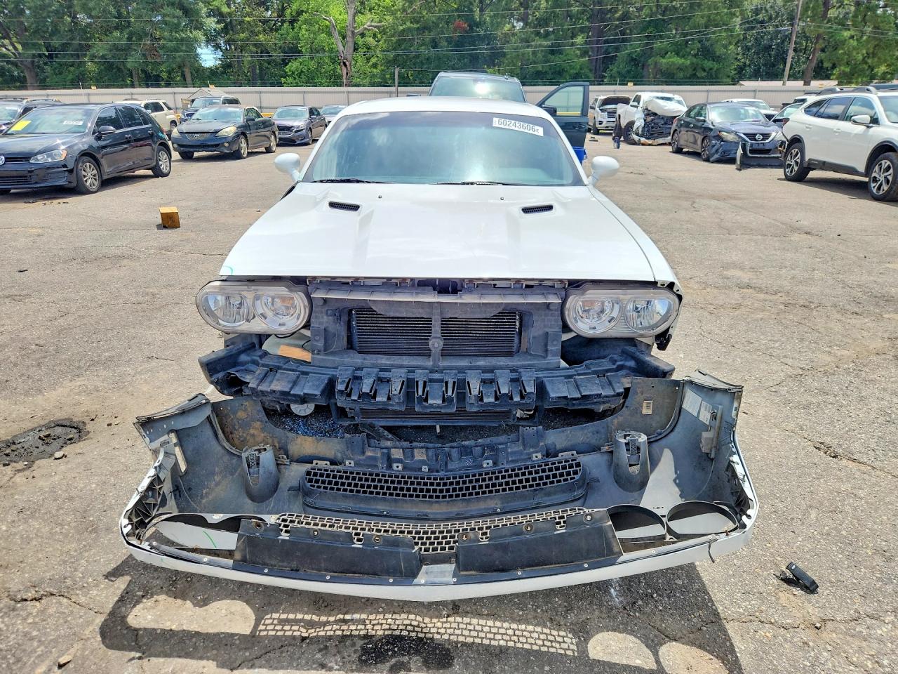 2013 Dodge Challenger Sxt White vin: 2C3CDYAGXDH517937