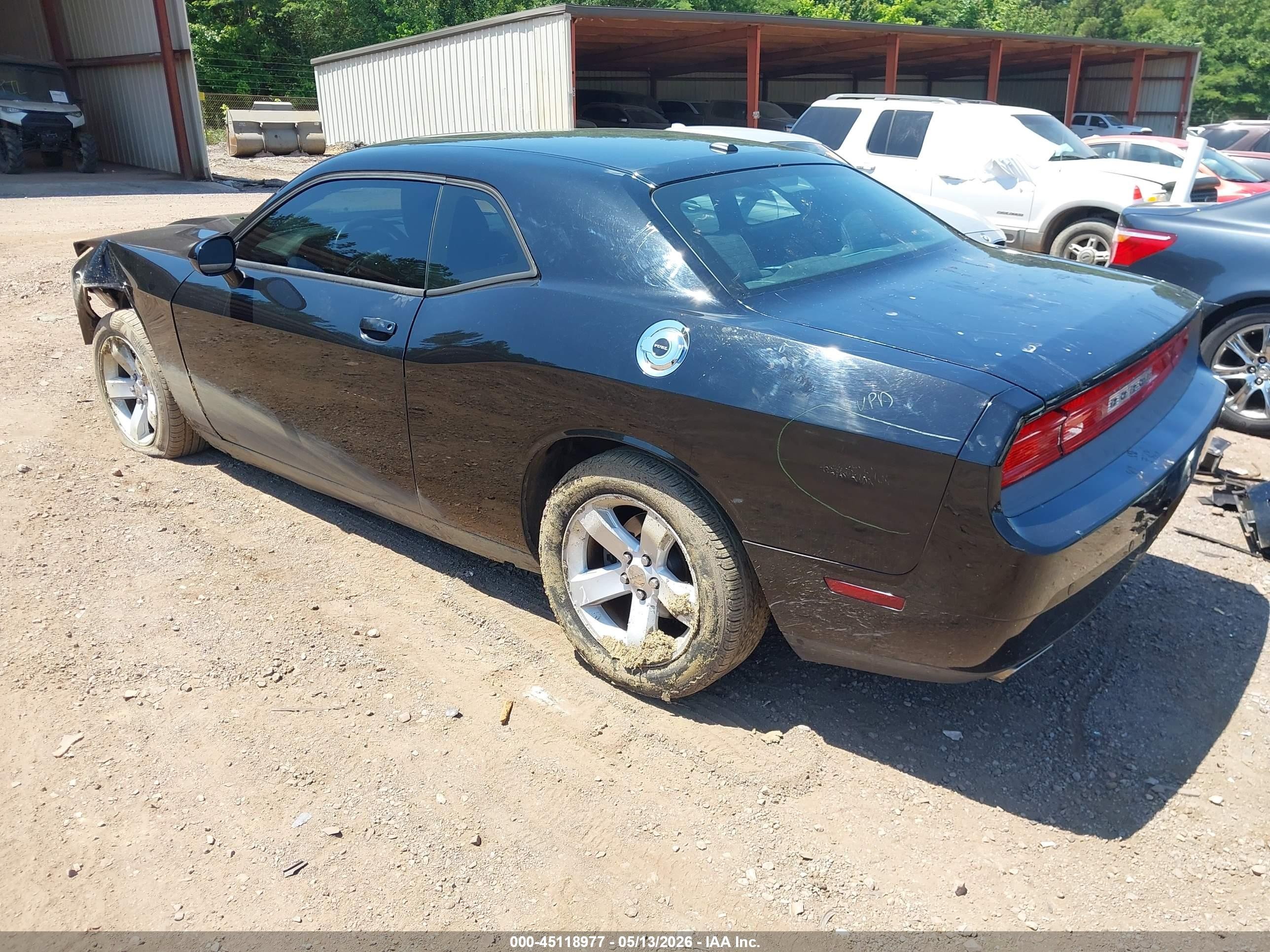 2013 Dodge Challenger Sxt Plus Black vin: 2C3CDYAGXDH548928