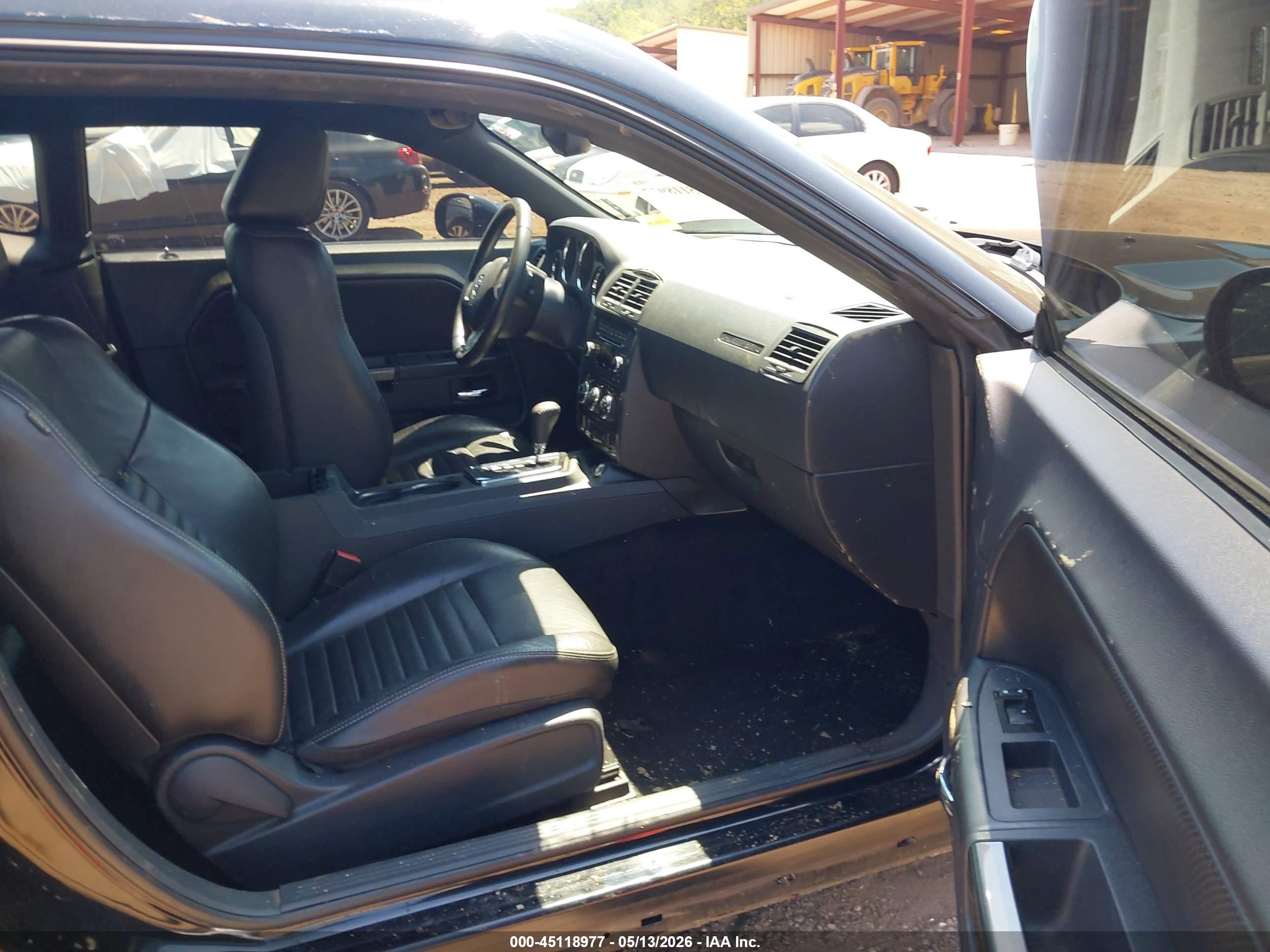2013 Dodge Challenger Sxt Plus Black vin: 2C3CDYAGXDH548928