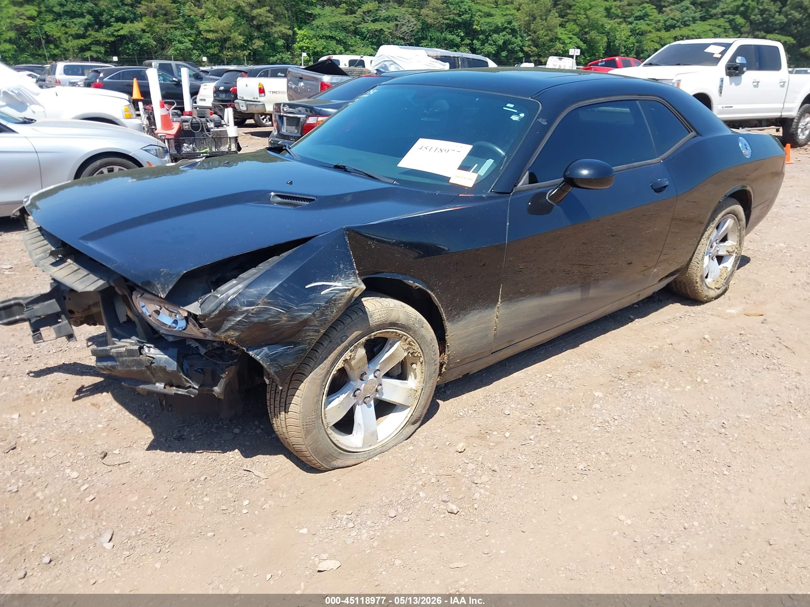 2013 Dodge Challenger Sxt Plus Black vin: 2C3CDYAGXDH548928