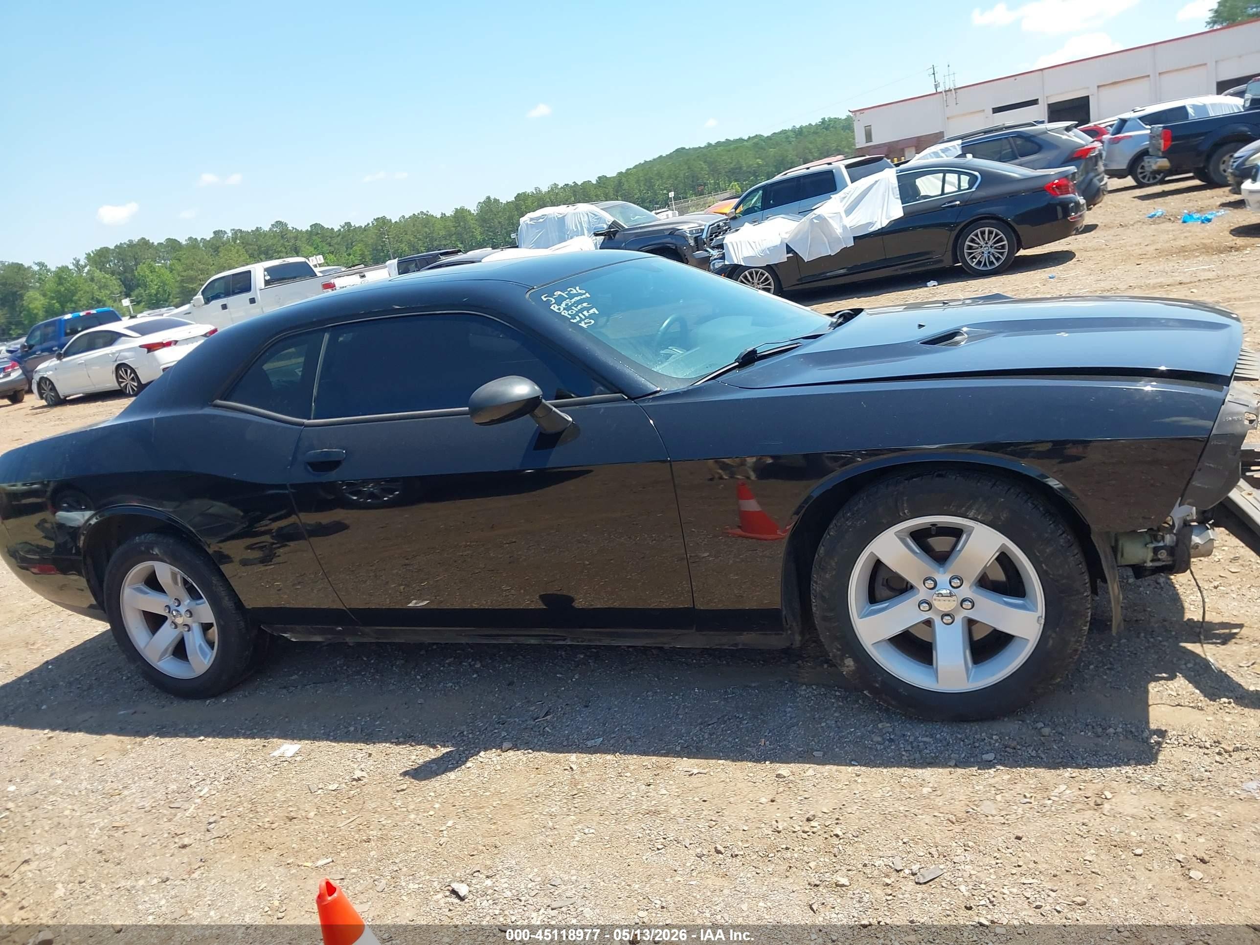 2013 Dodge Challenger Sxt Plus Black vin: 2C3CDYAGXDH548928