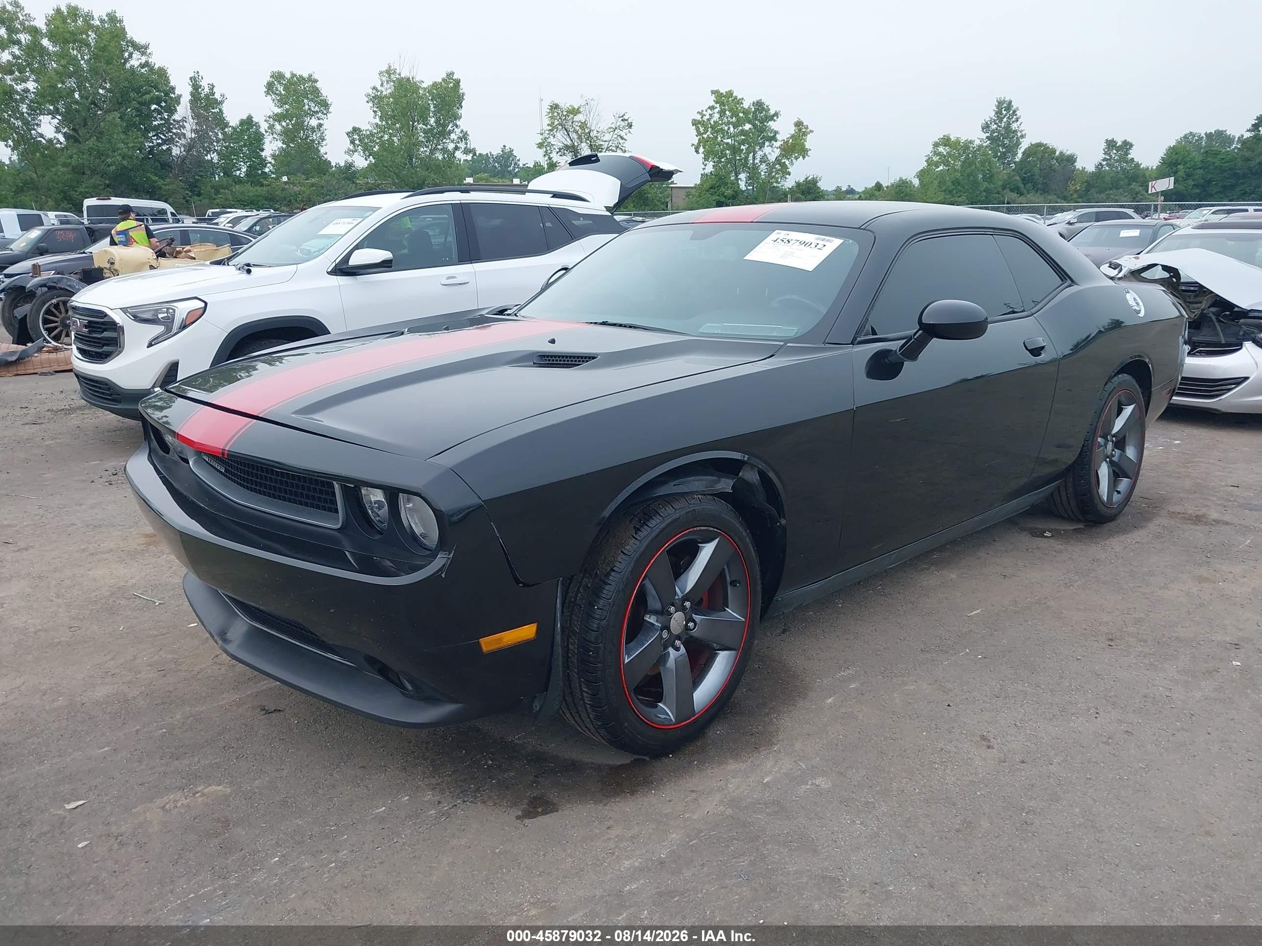 2013 Dodge Challenger Rallye Redline Black vin: 2C3CDYAGXDH553885