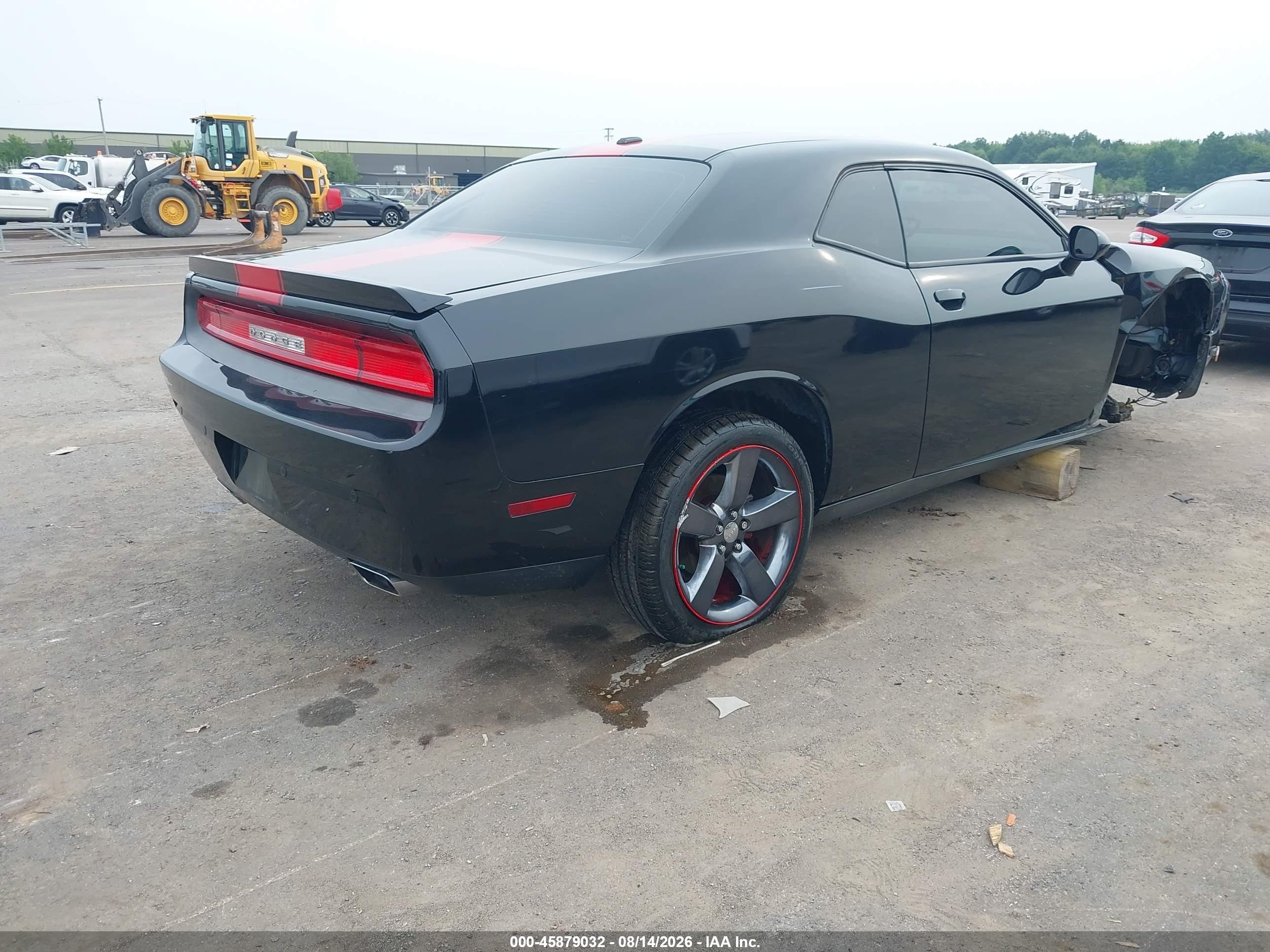 2013 Dodge Challenger Rallye Redline Black vin: 2C3CDYAGXDH553885