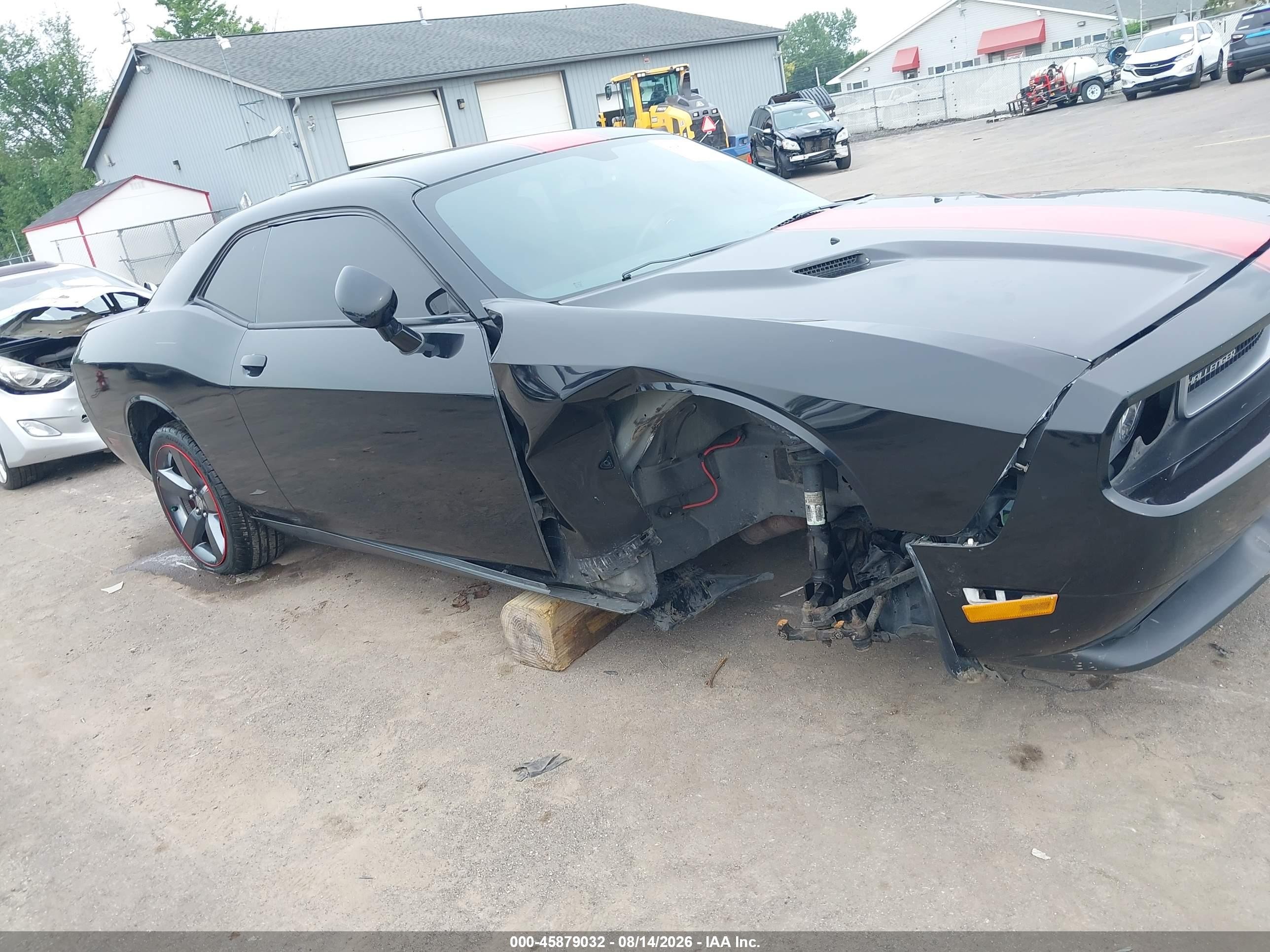 2013 Dodge Challenger Rallye Redline Black vin: 2C3CDYAGXDH553885