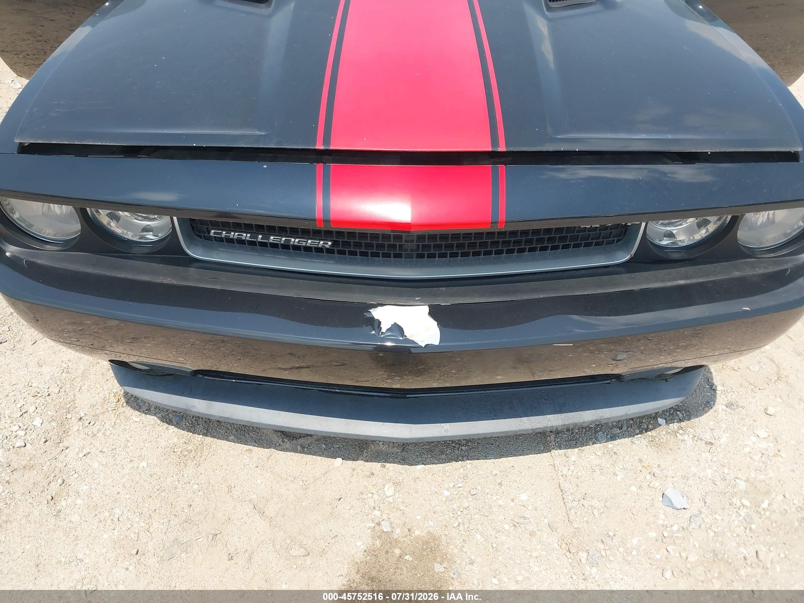 2013 Dodge Challenger Rallye Redline Black vin: 2C3CDYAGXDH579032
