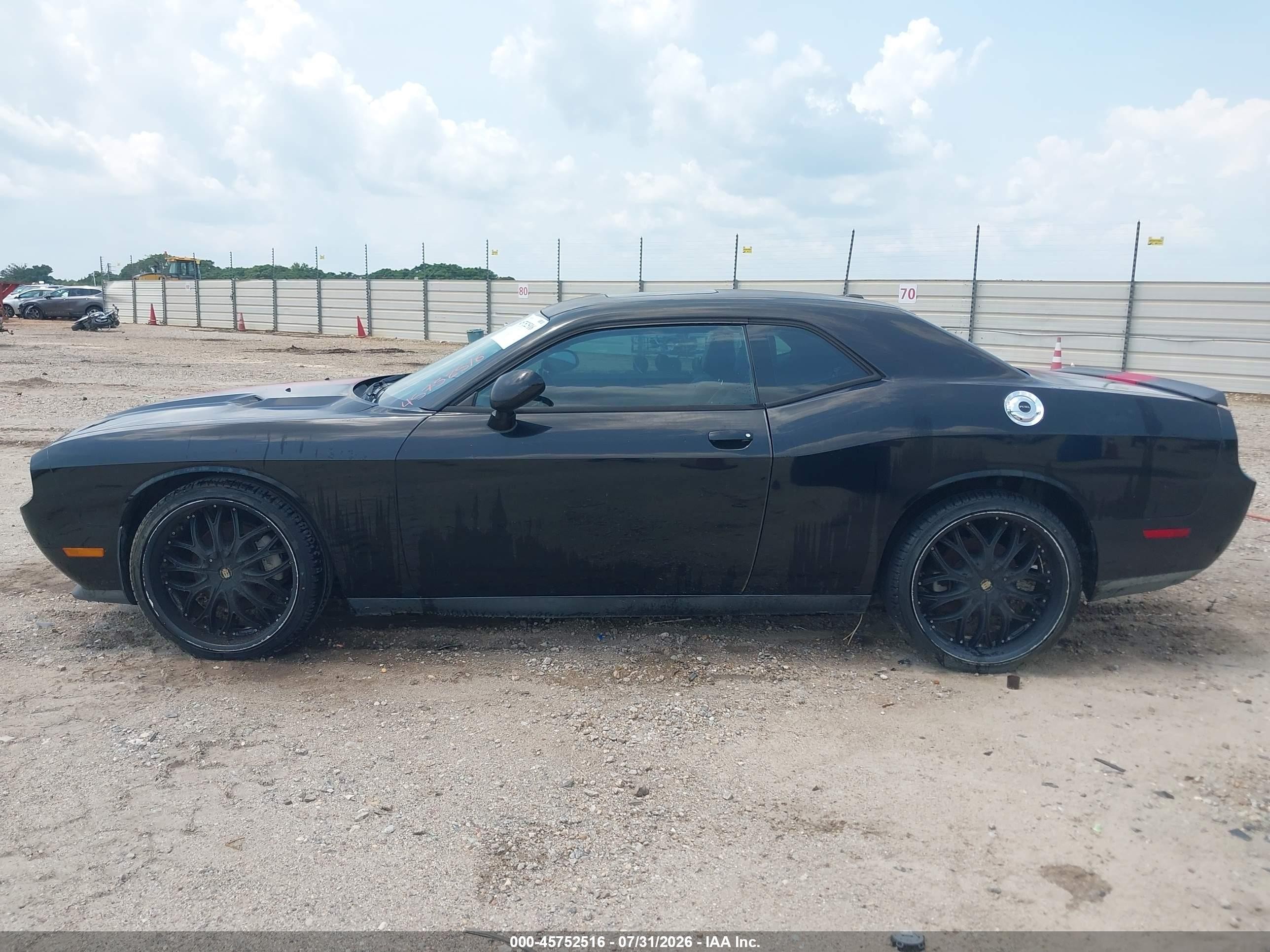2013 Dodge Challenger Rallye Redline Black vin: 2C3CDYAGXDH579032